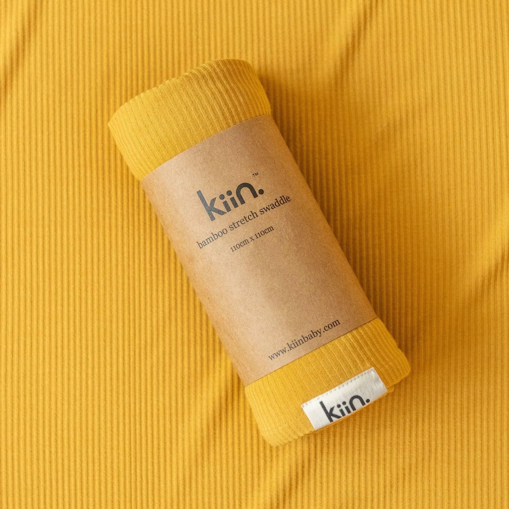 Kiin Baby Bamboo Stretch Swaddle - Oat