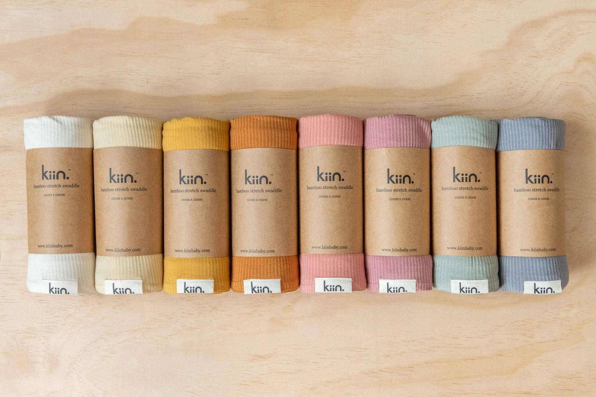 Kiin Baby Bamboo Stretch Swaddle - Sage