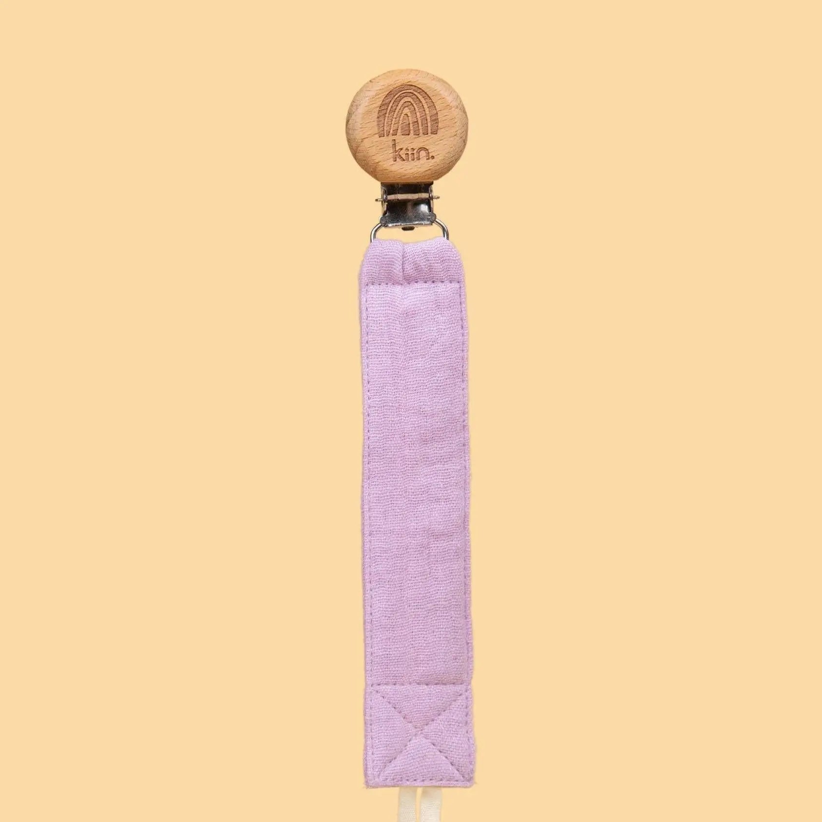 Kiin Baby Cotton Dummy Clip - Oat