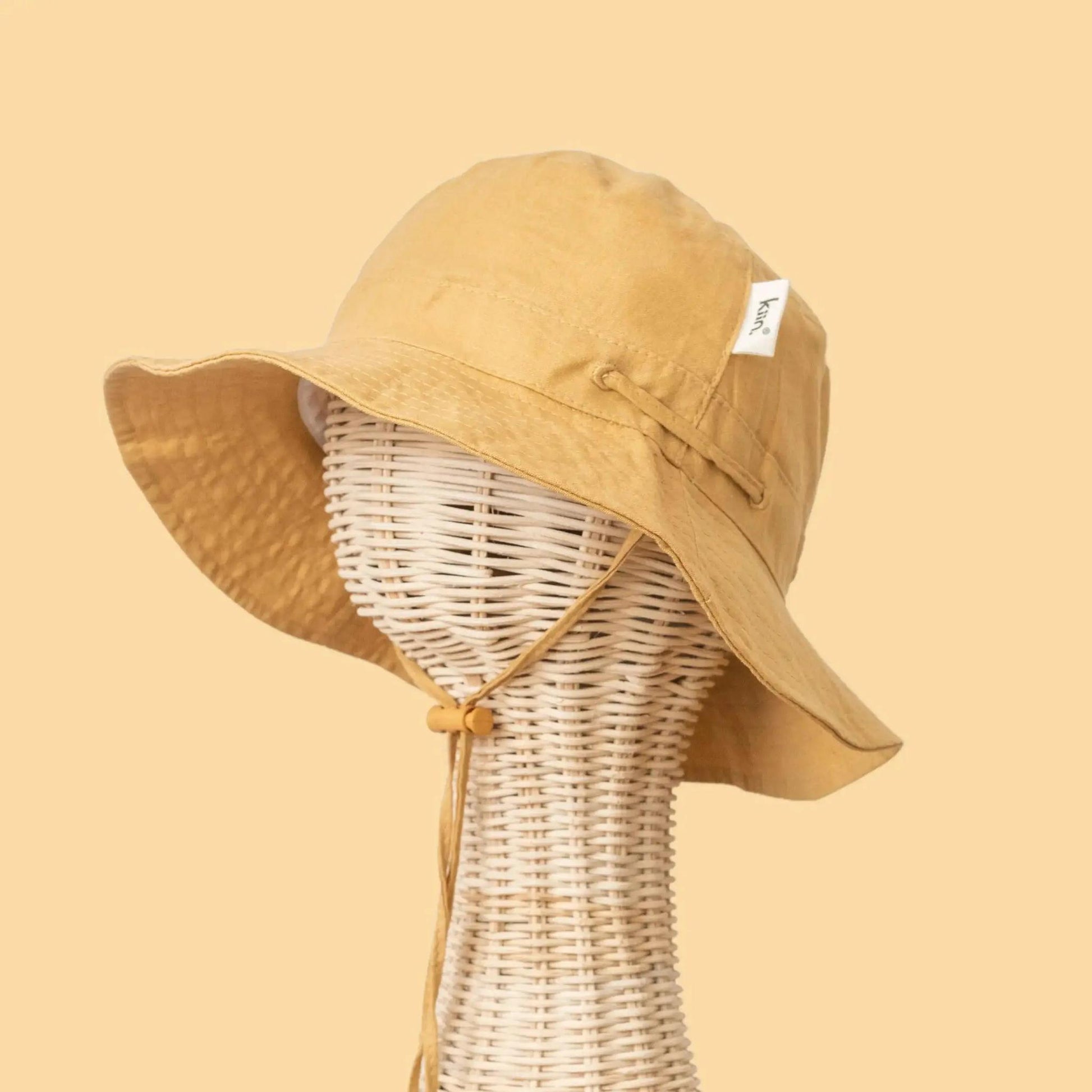 Kiin Baby Cotton Sun Hat - Eucalyptus