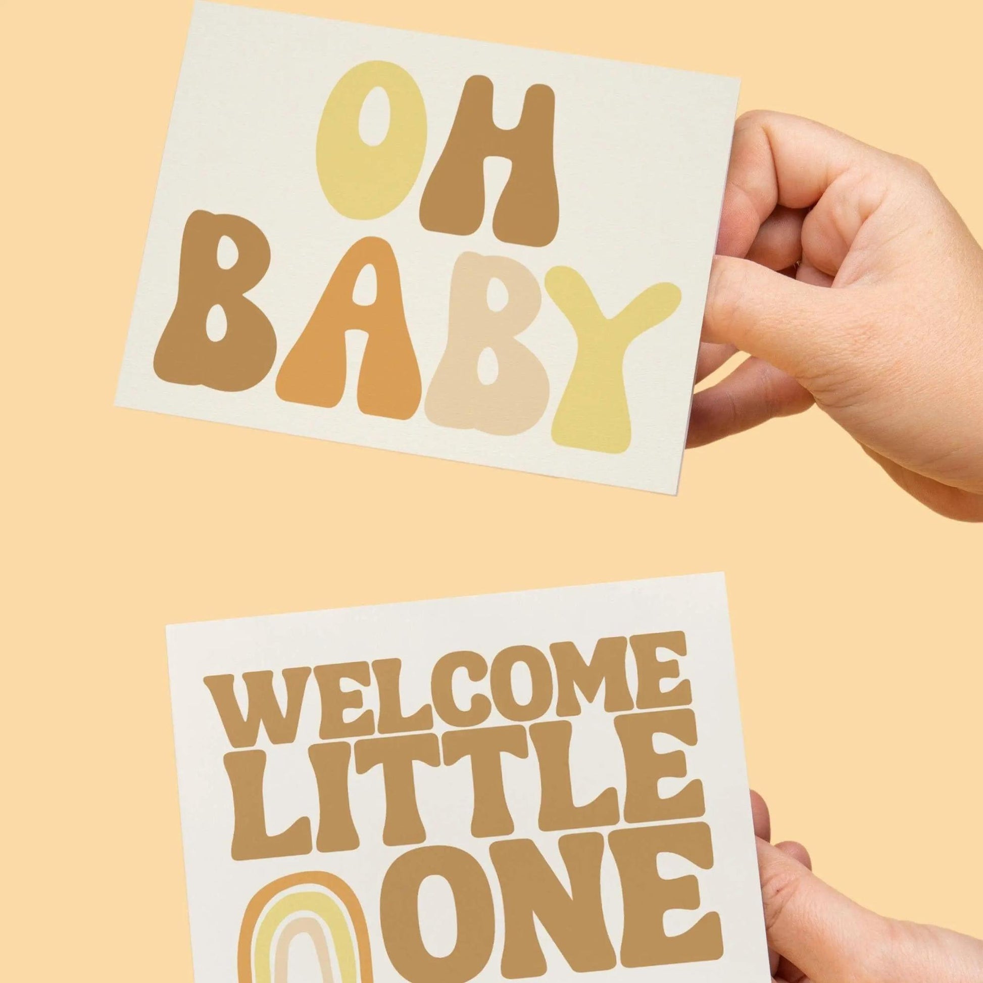 Kiin Baby Greeting Card: Welcome Little One