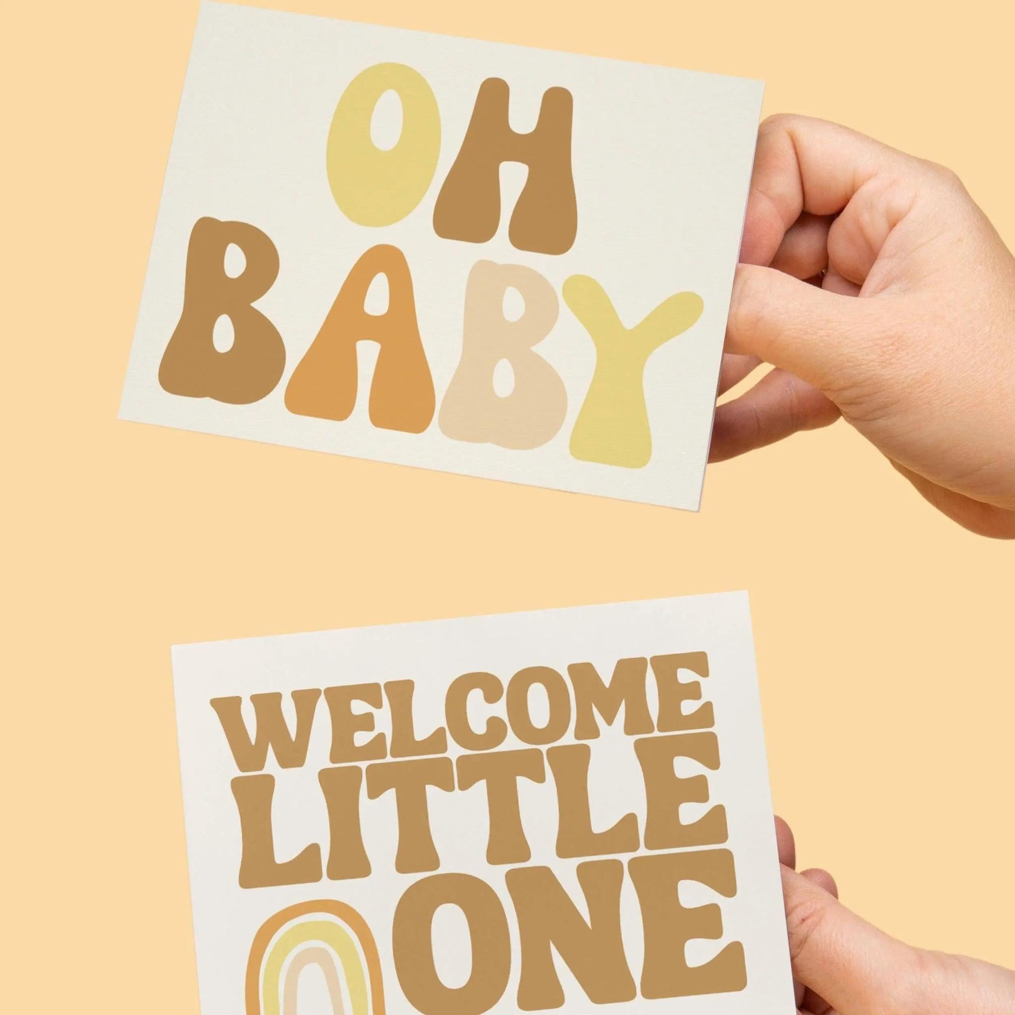 Kiin Baby Greeting Card: Welcome Little One