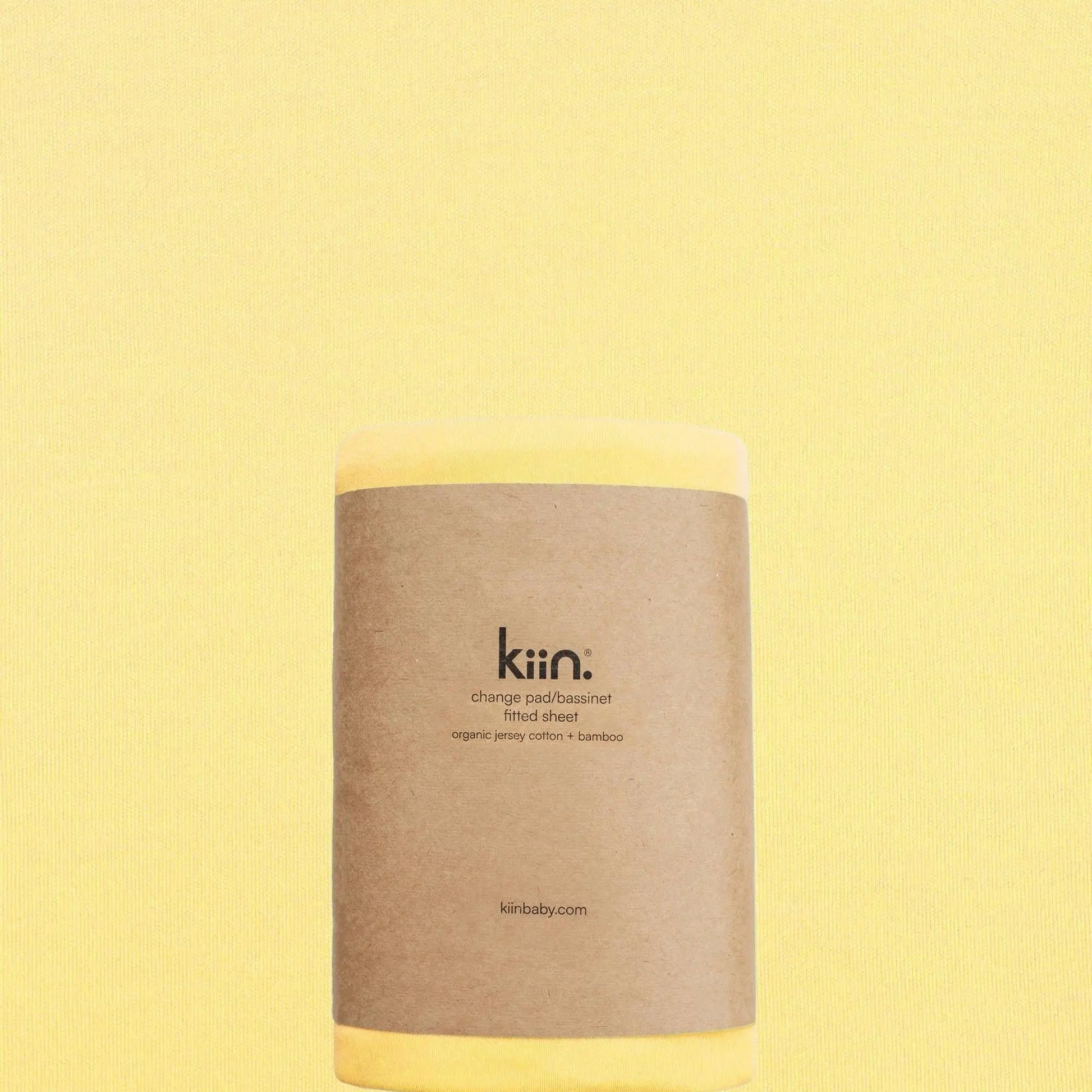 Kiin Baby Organic Change Pad/Bassinet Sheet - Blush