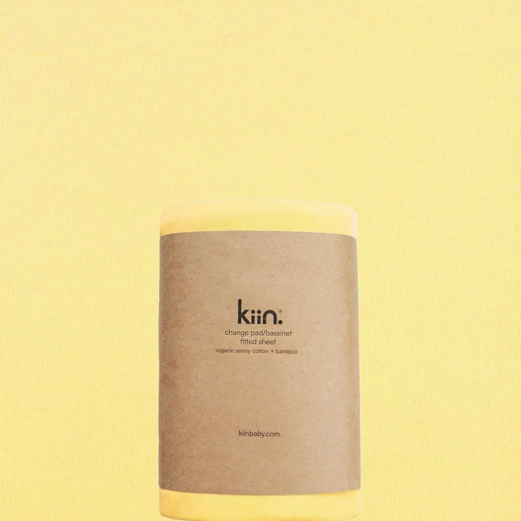 Kiin Baby Organic Change Pad/Bassinet Sheet - Blush