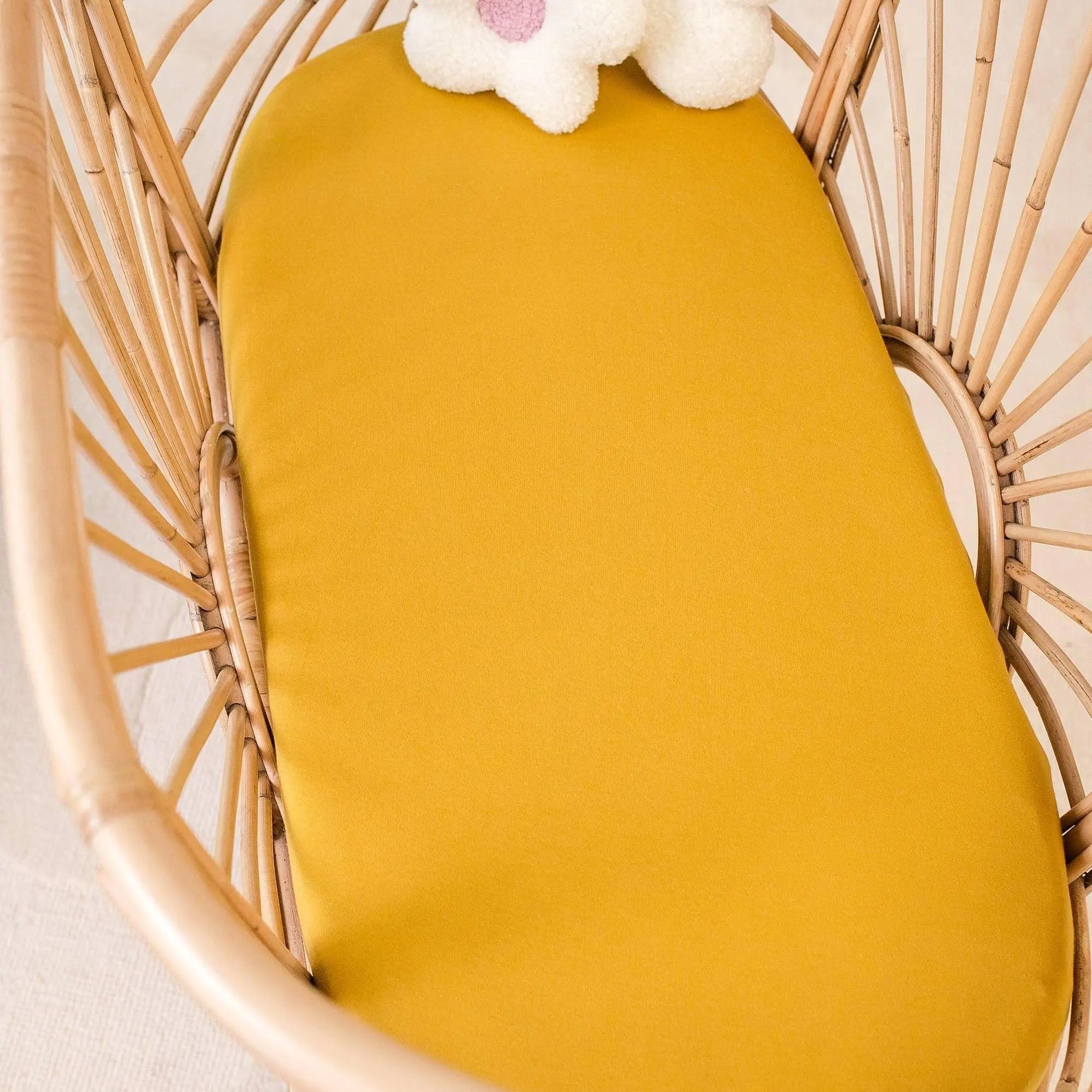 Kiin Baby Organic Change Pad/Bassinet Sheet - Ivory