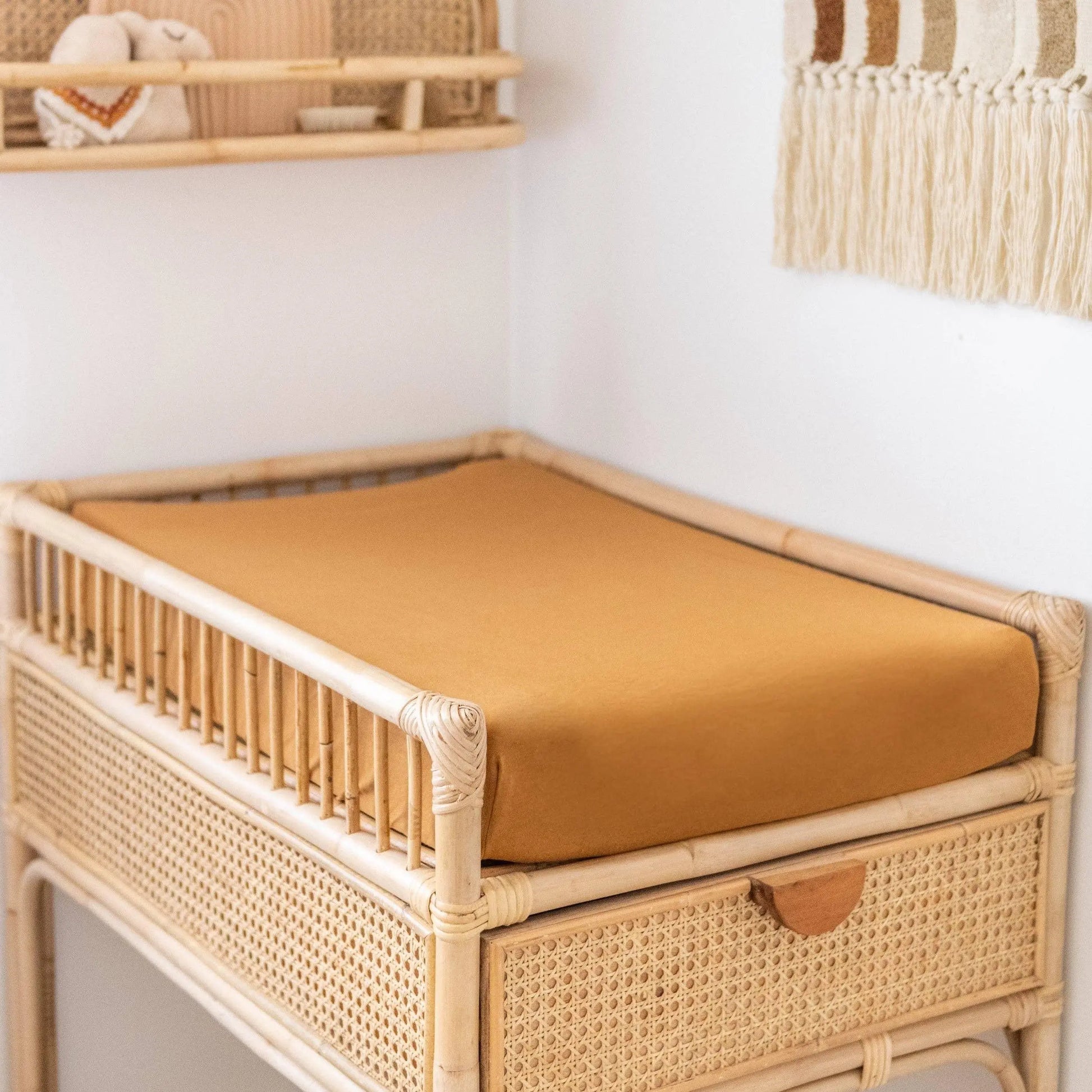 Kiin Baby Organic Change Pad/Bassinet Sheet - Ivory