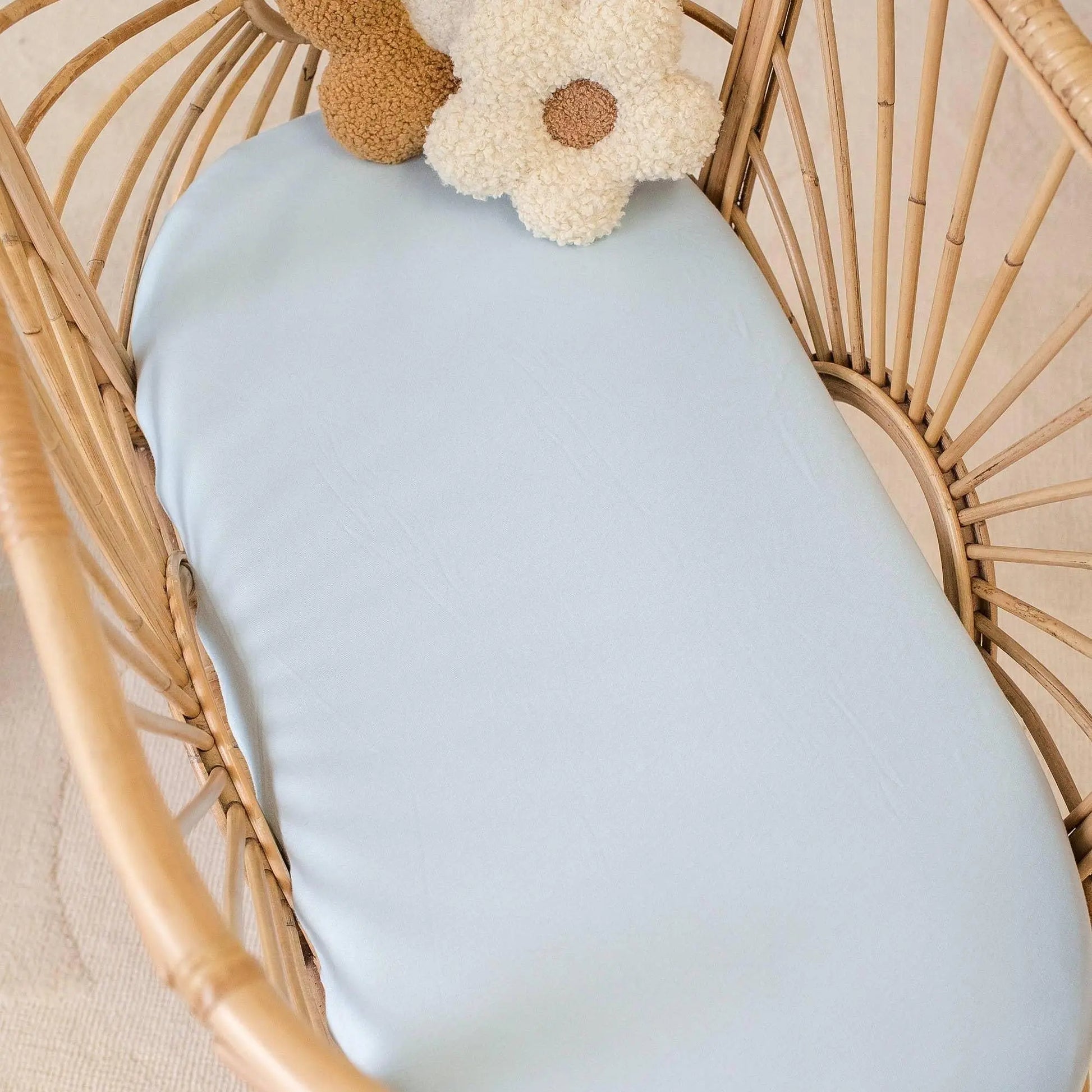 Kiin Baby Organic Change Pad/Bassinet Sheet - Ivory