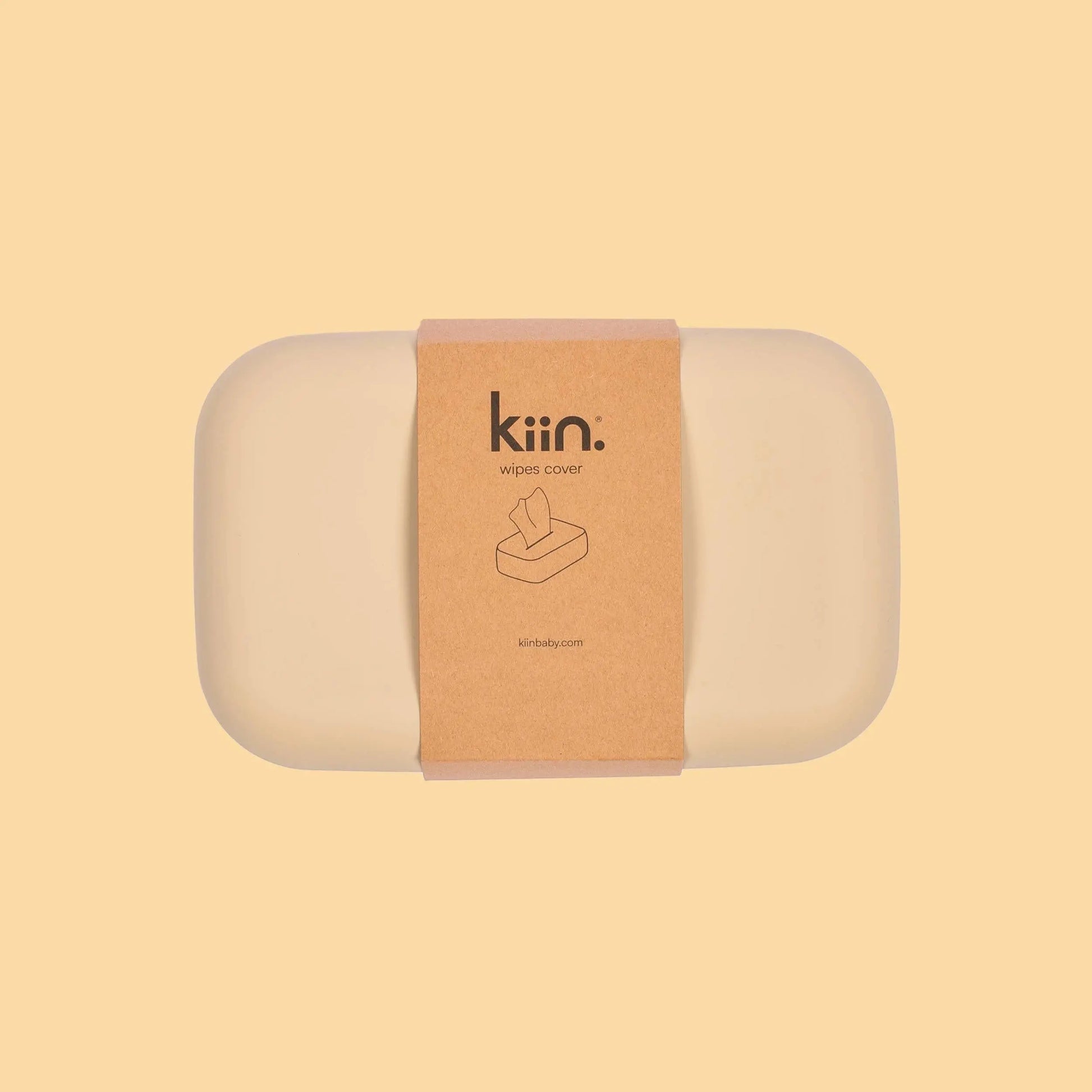 Kiin Baby Silicone Wipes Cover - Sage