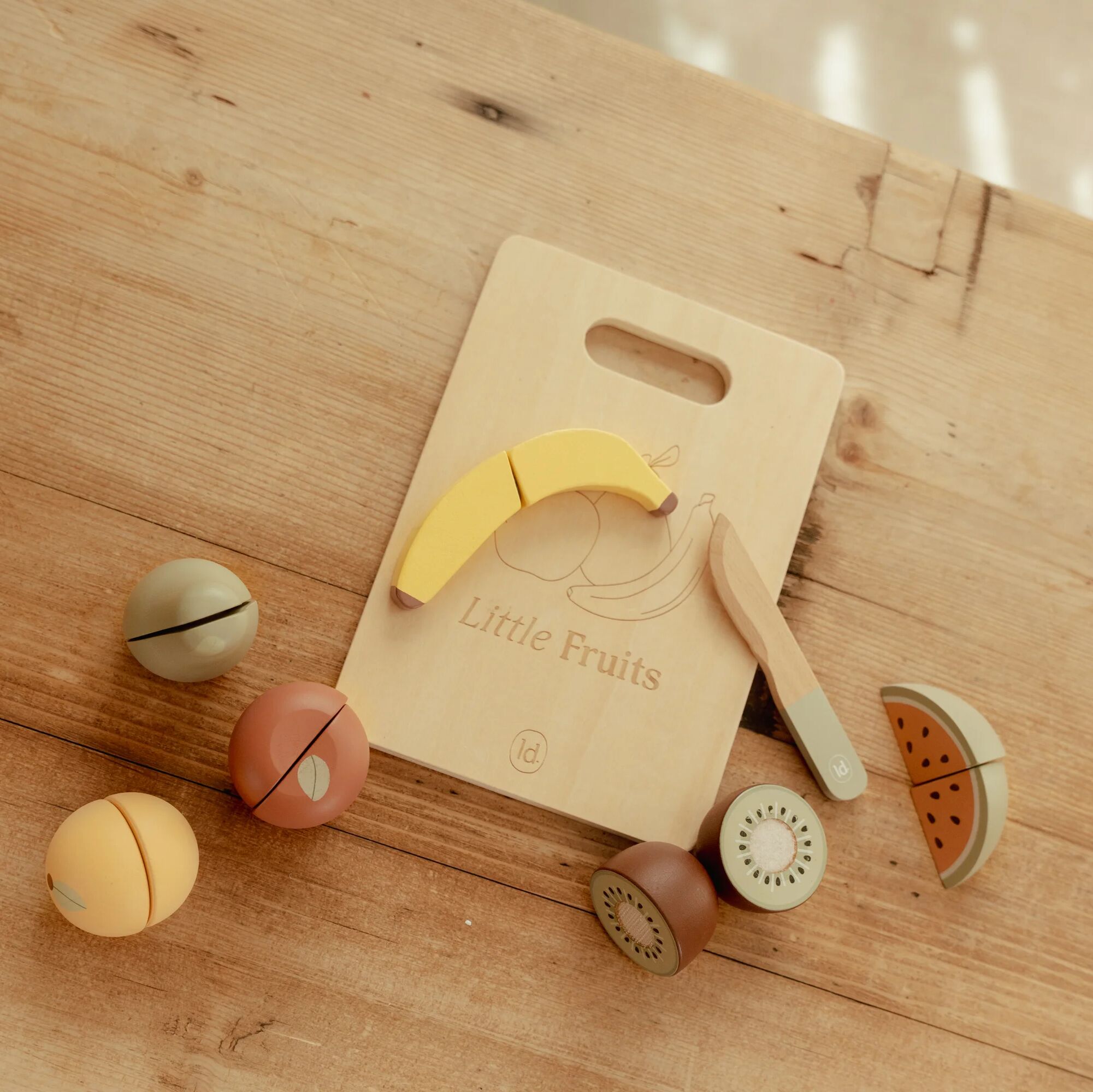 Wooden Slicing Fruit