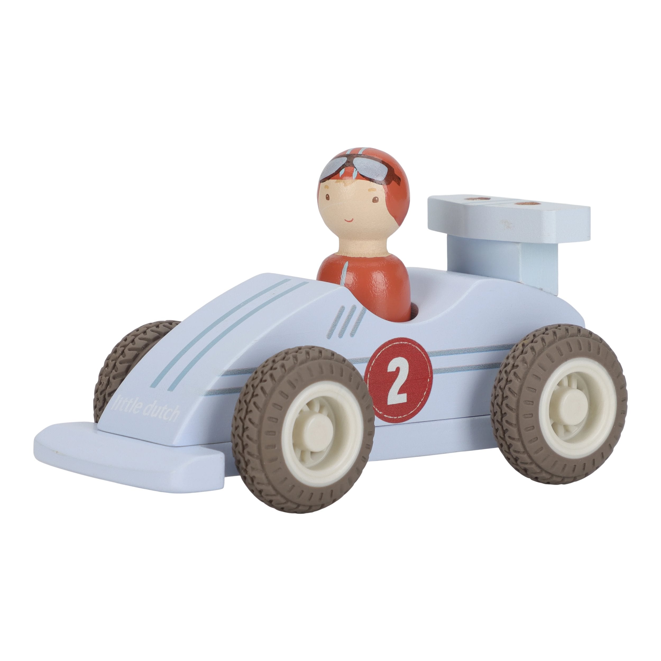 Wooden Pullback Race Cars