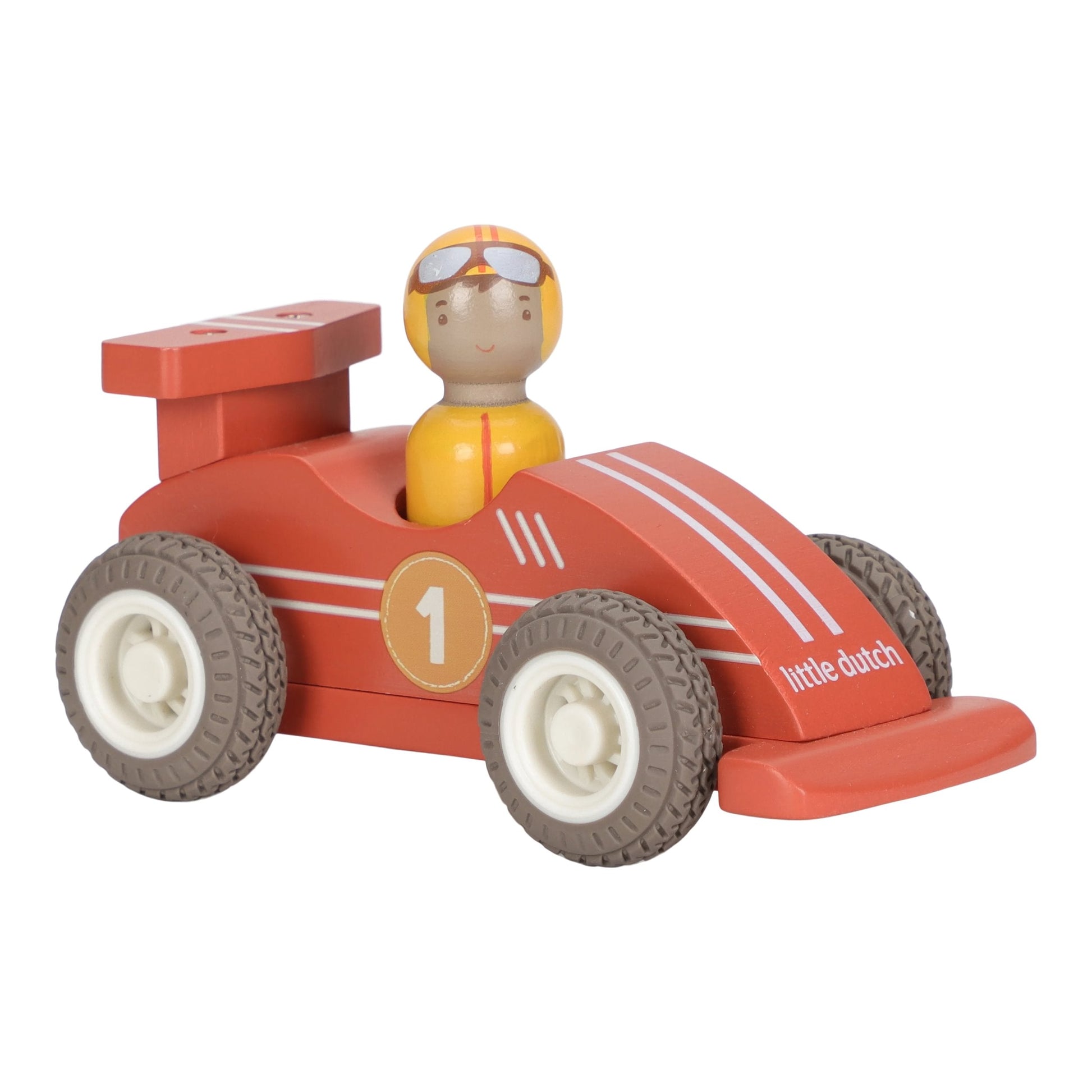 Wooden Pullback Race Cars