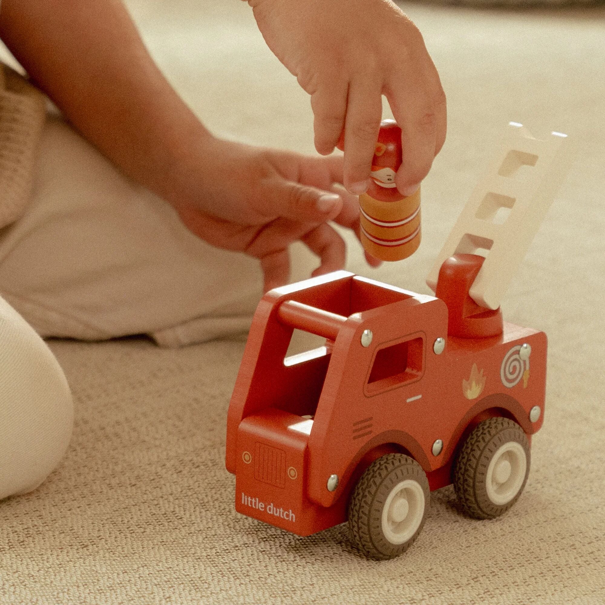 Wooden Fire Truck