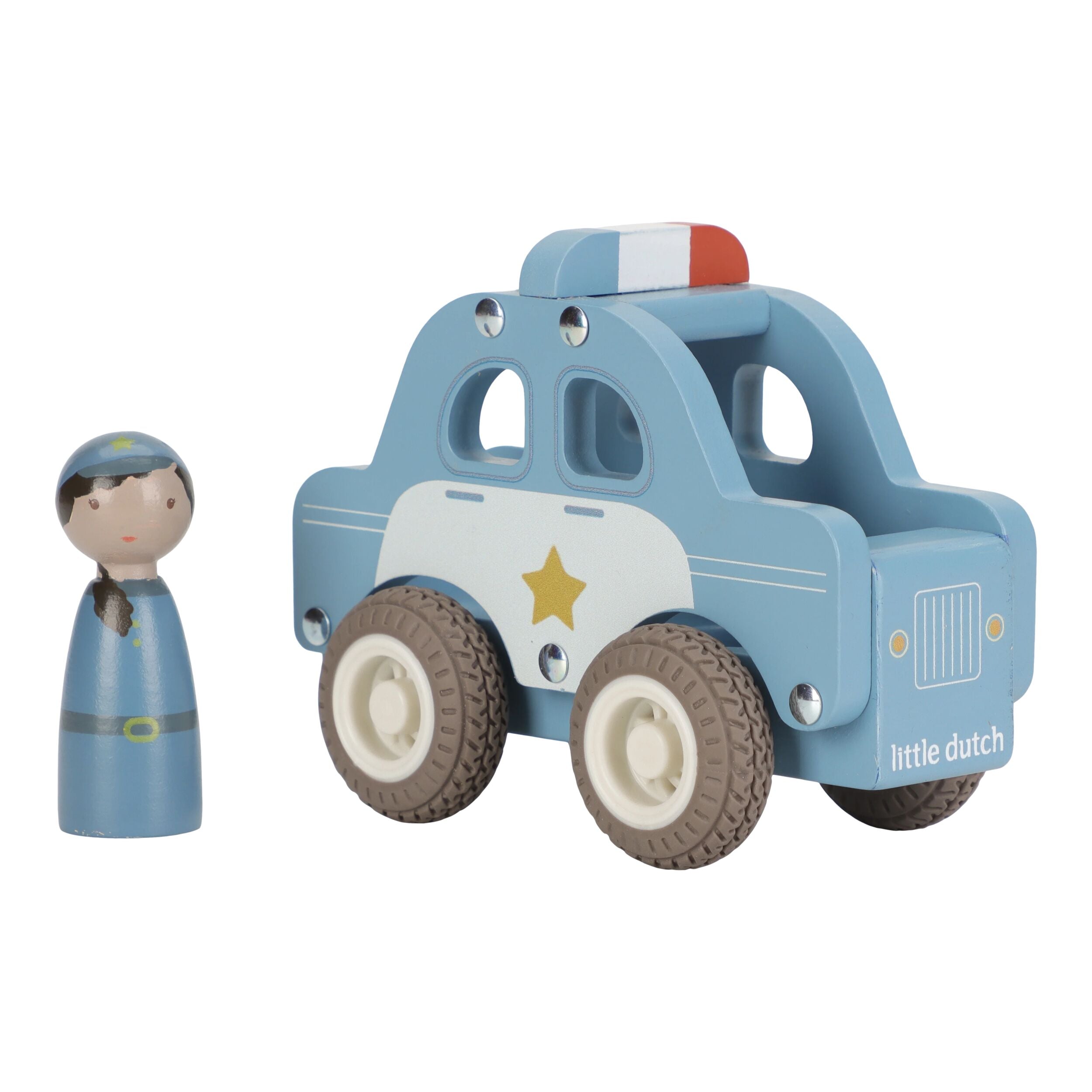 Wooden Police Car