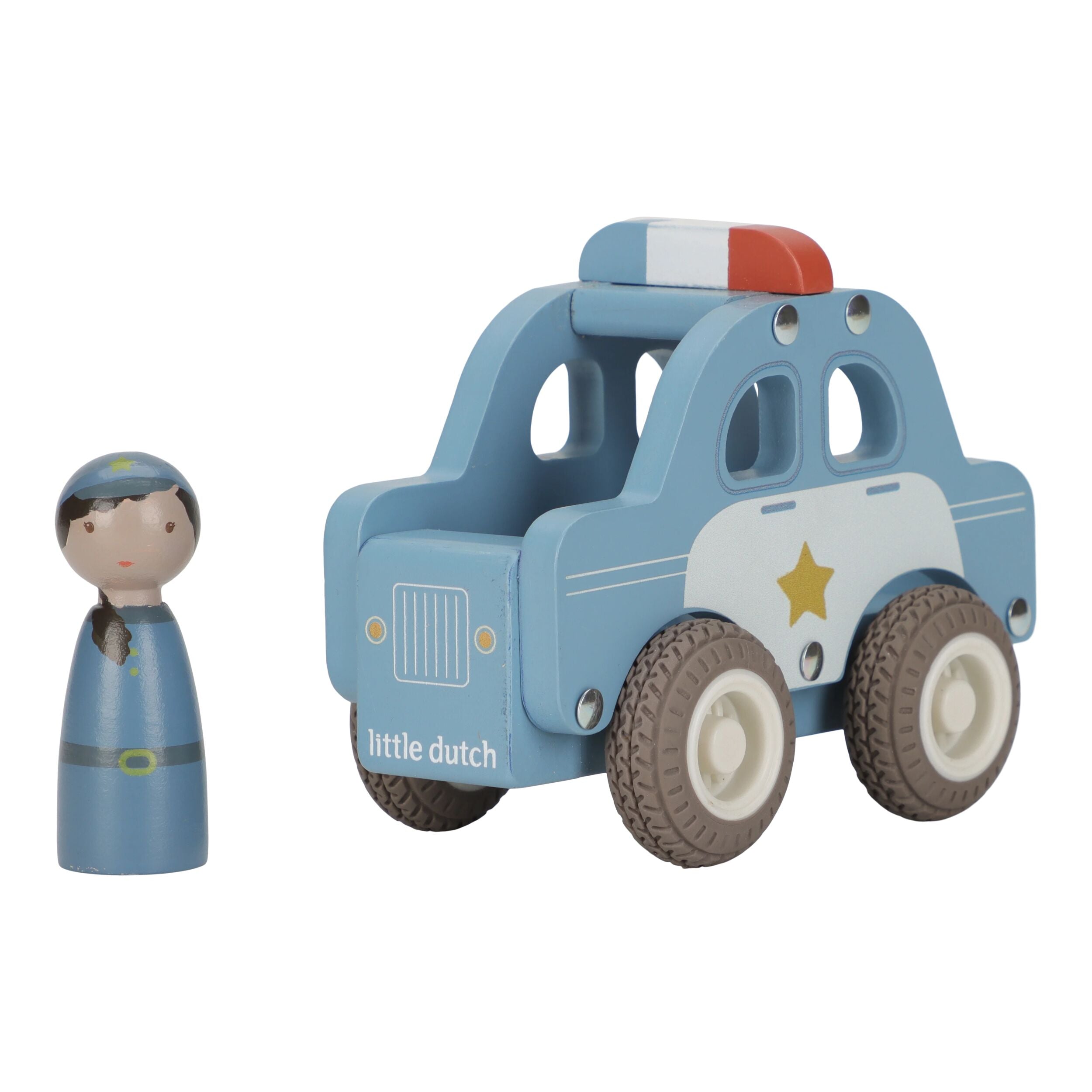 Wooden Police Car
