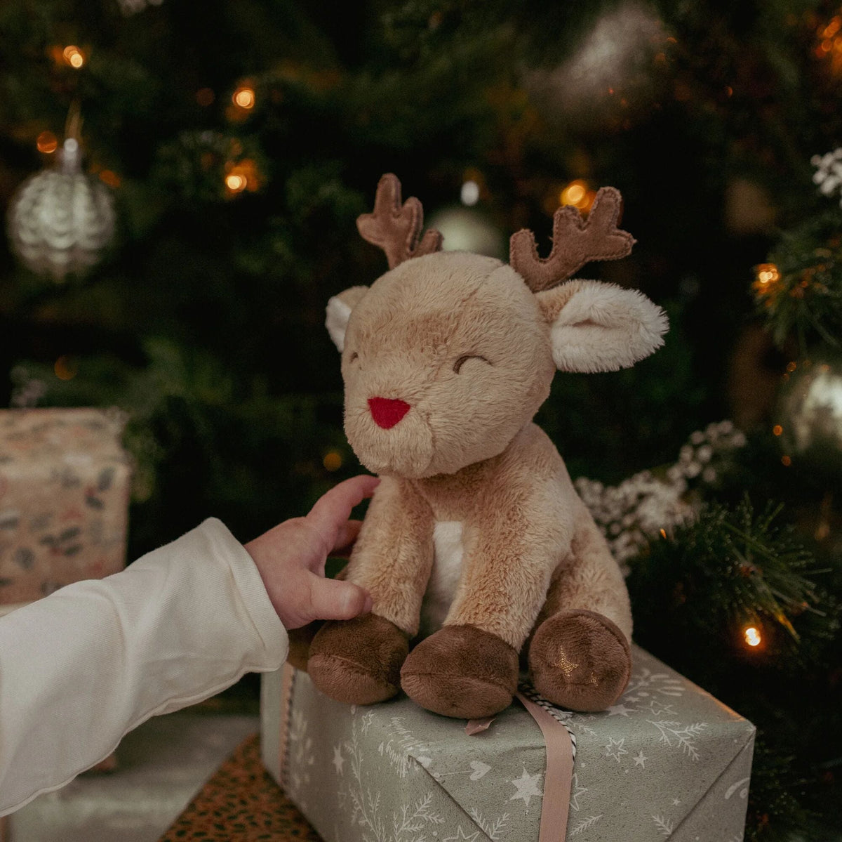 Little Dutch Christmas Newborn Giftset in its festive gift box