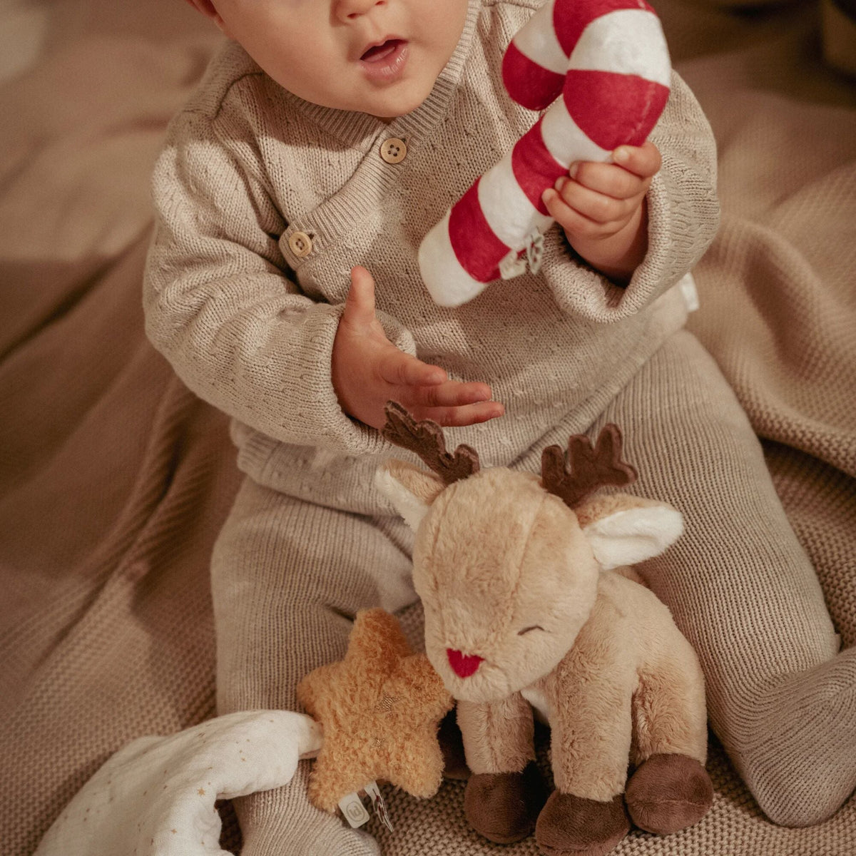 Little Dutch Christmas Newborn Giftset pieces laid out
