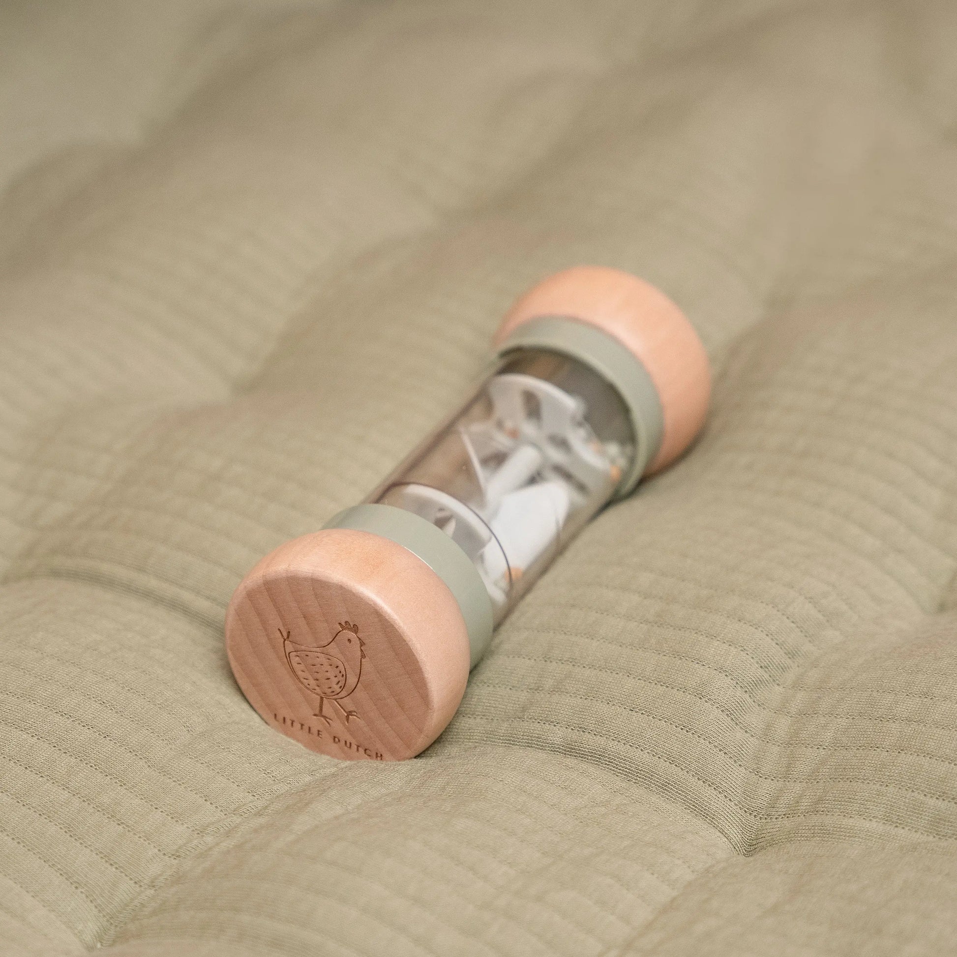 Wooden Rain Rattle - Little Farm