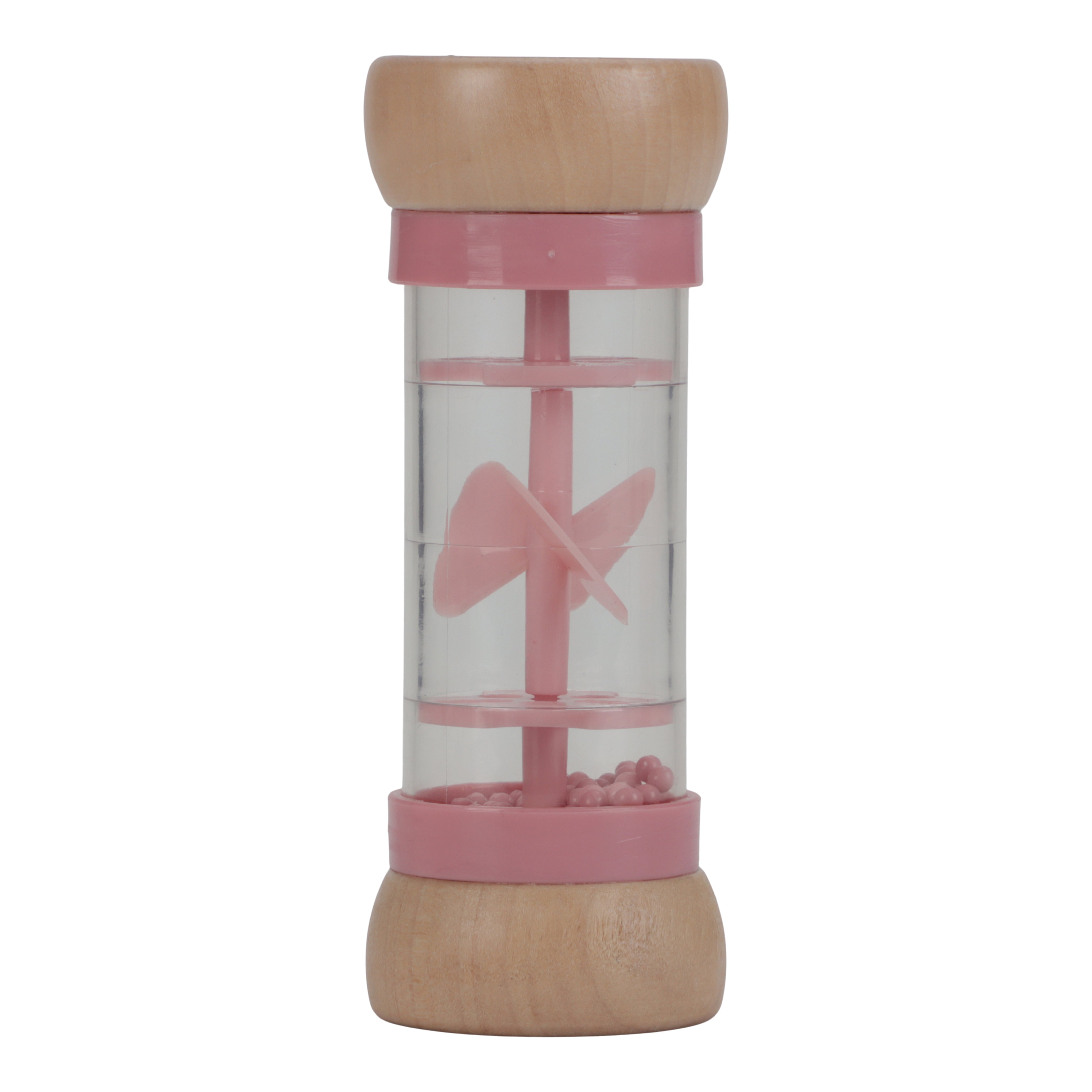 Wooden Rain Rattle - Fairy Garden