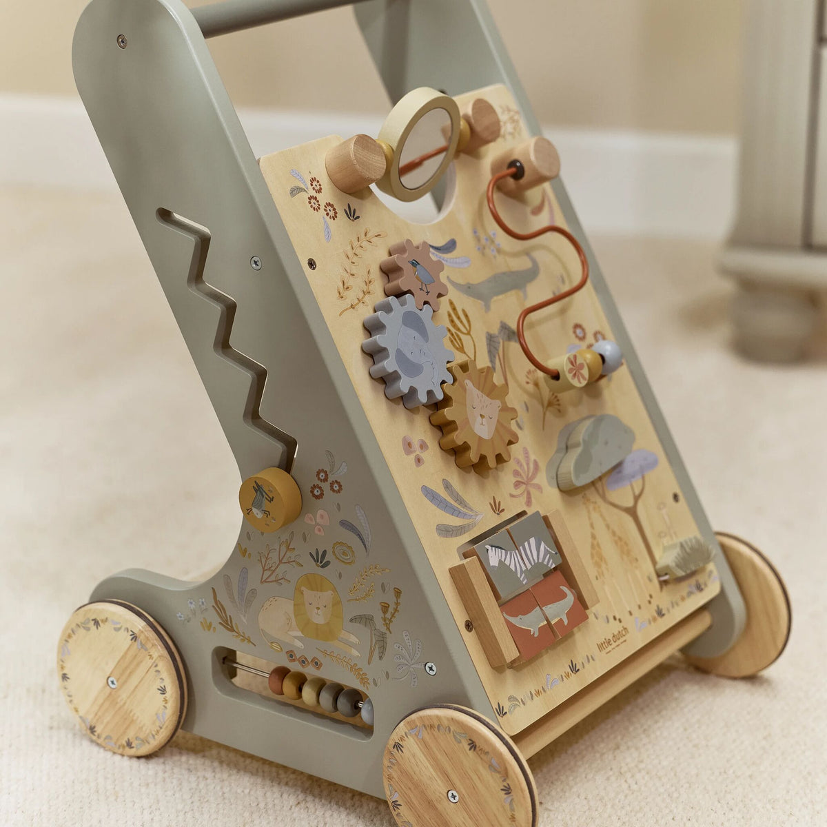 Baby walker shape play