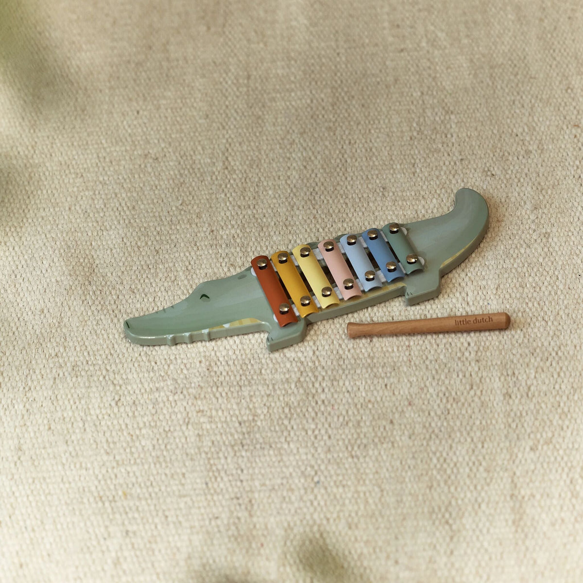 Xylophone crocodile mallet