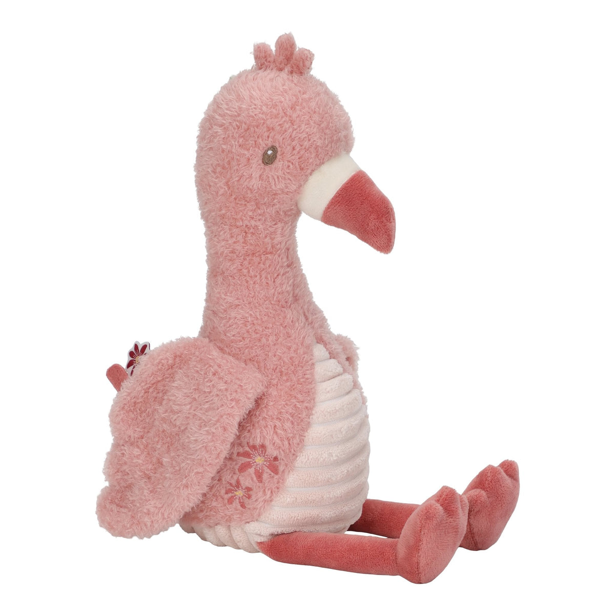 Little Dutch Safari Friends Cuddle Flamingo soft toy 35cm