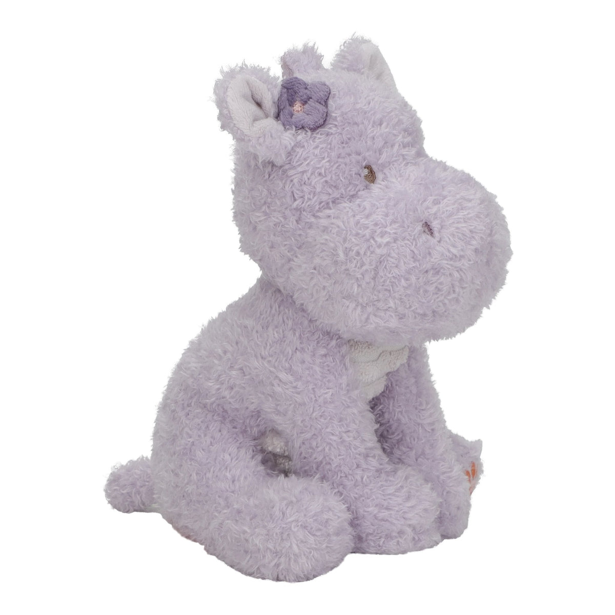 Baby with the Little Dutch hippo soft toy