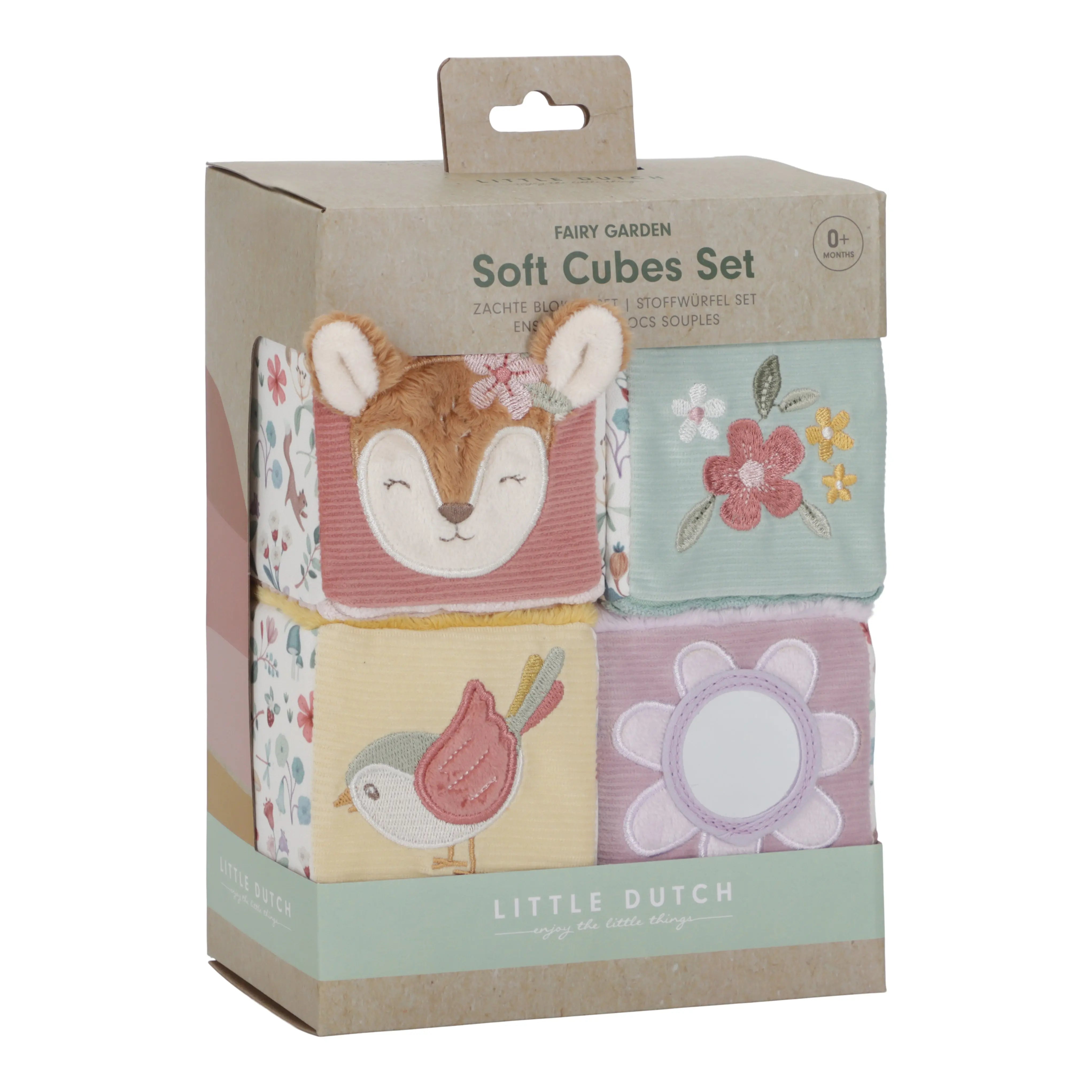 Soft Cubes Set - Fairy Garden