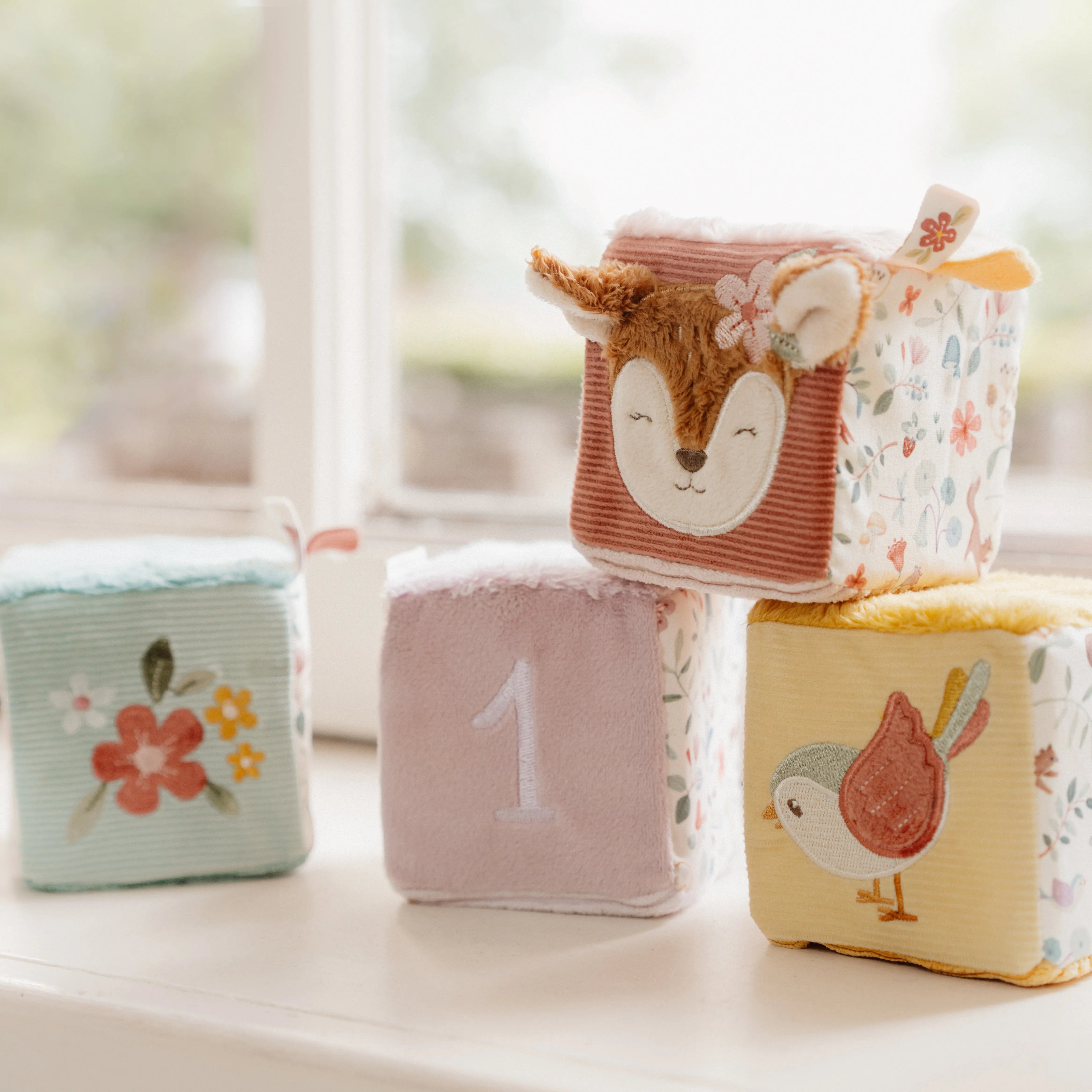 Soft Cubes Set - Fairy Garden