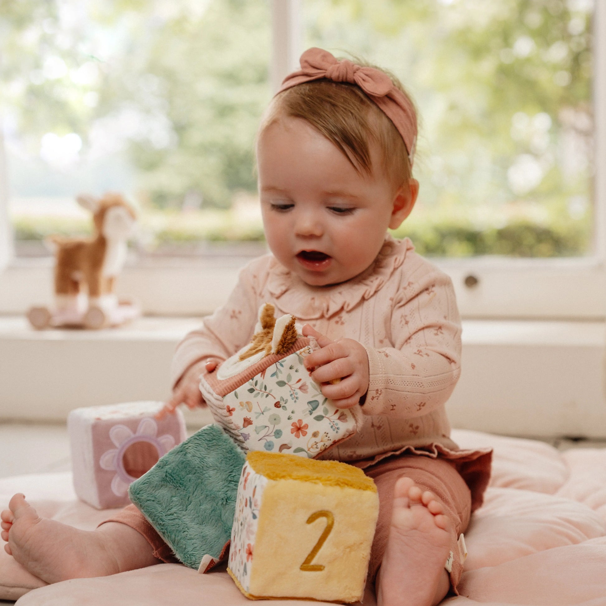 Soft Cubes Set - Fairy Garden