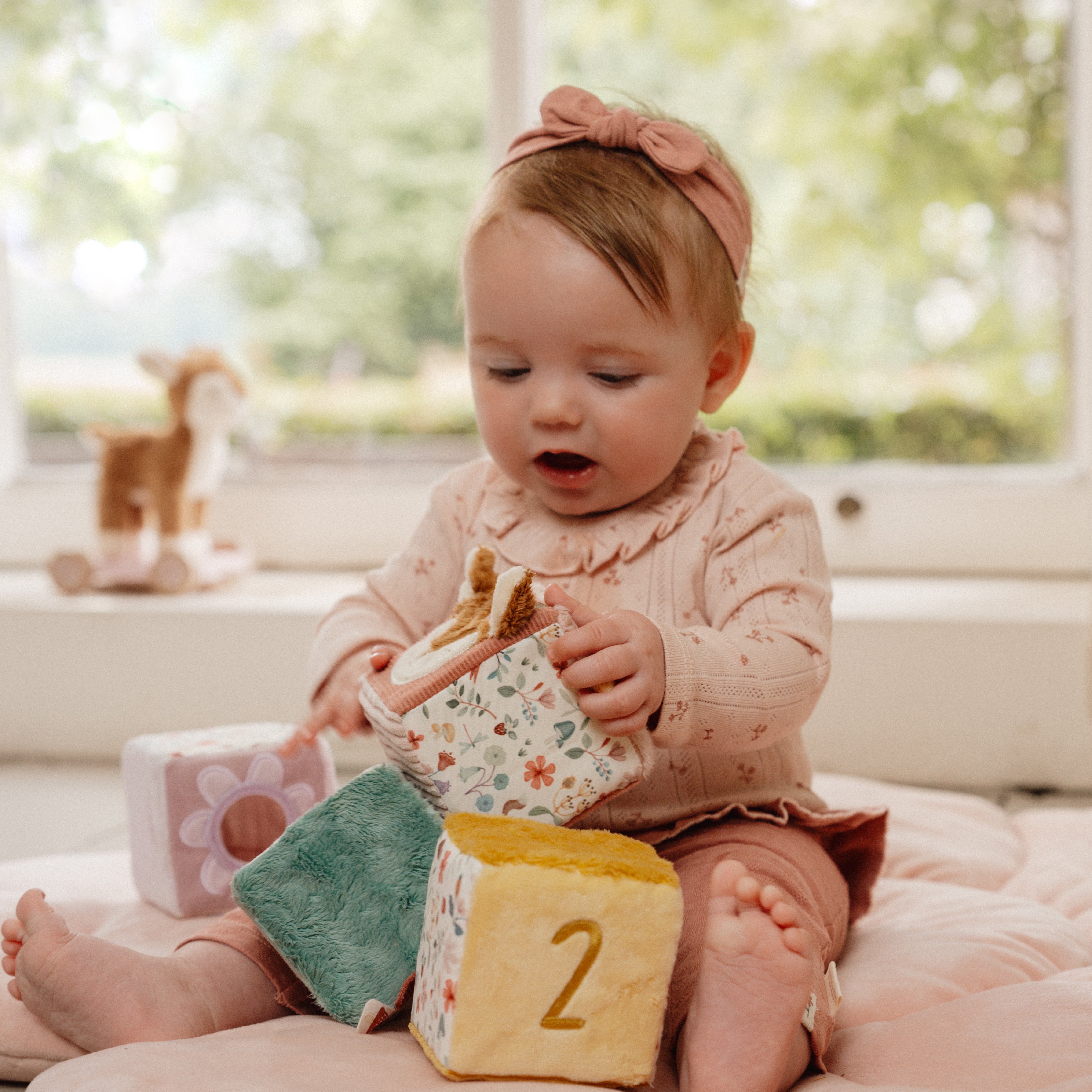 Soft Cubes Set - Fairy Garden