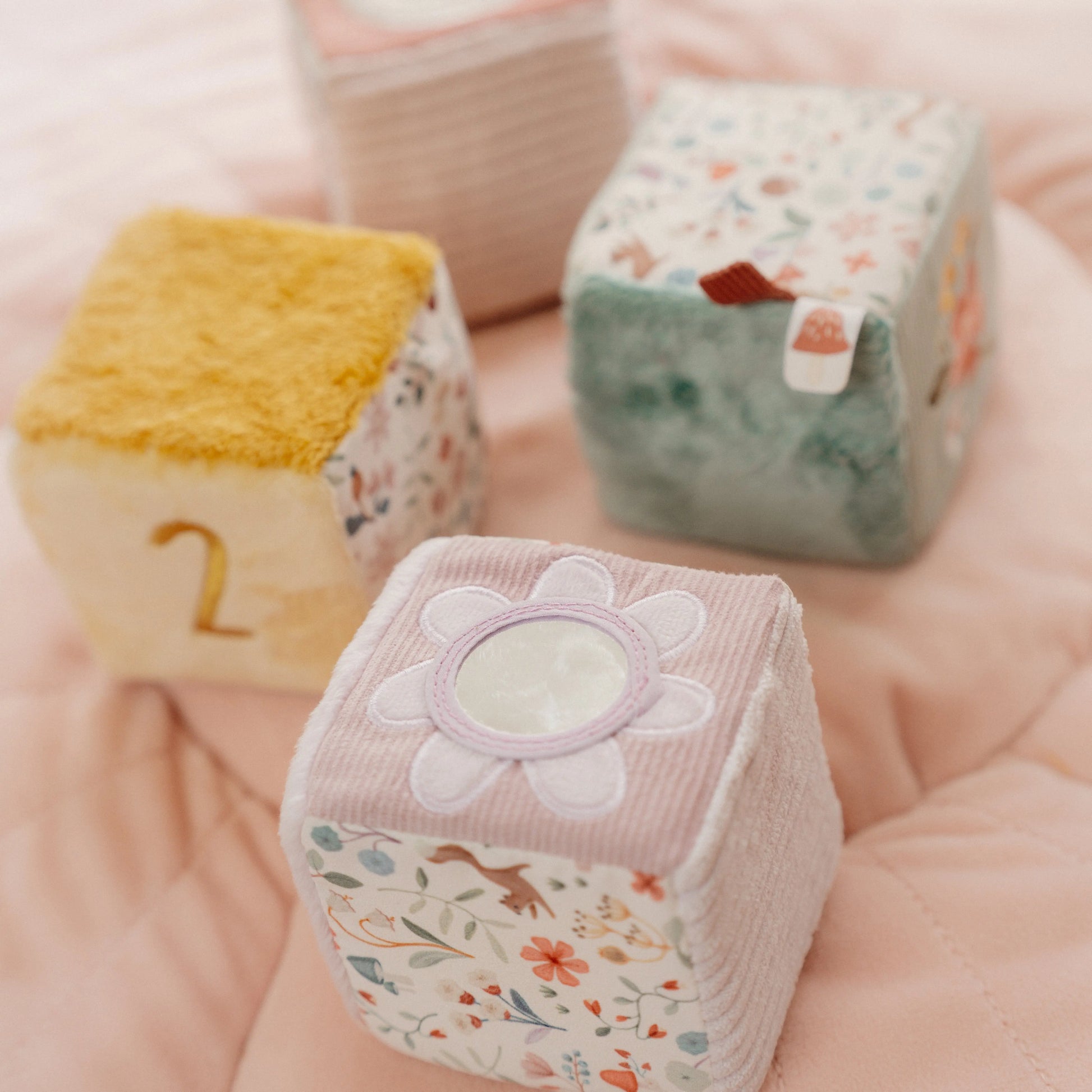 Soft Cubes Set - Fairy Garden