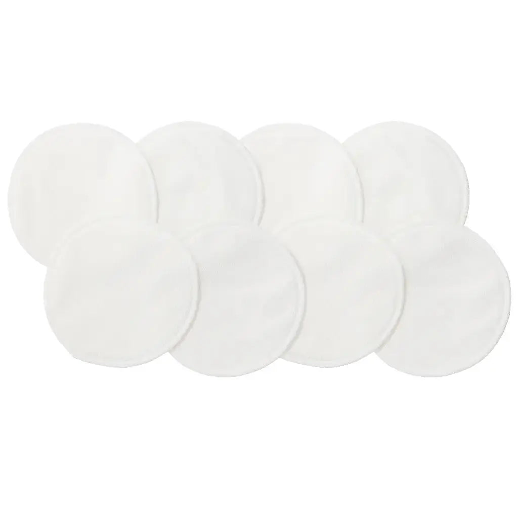 Lactivate Reusable Mixed White Nursing Pads- 8pk