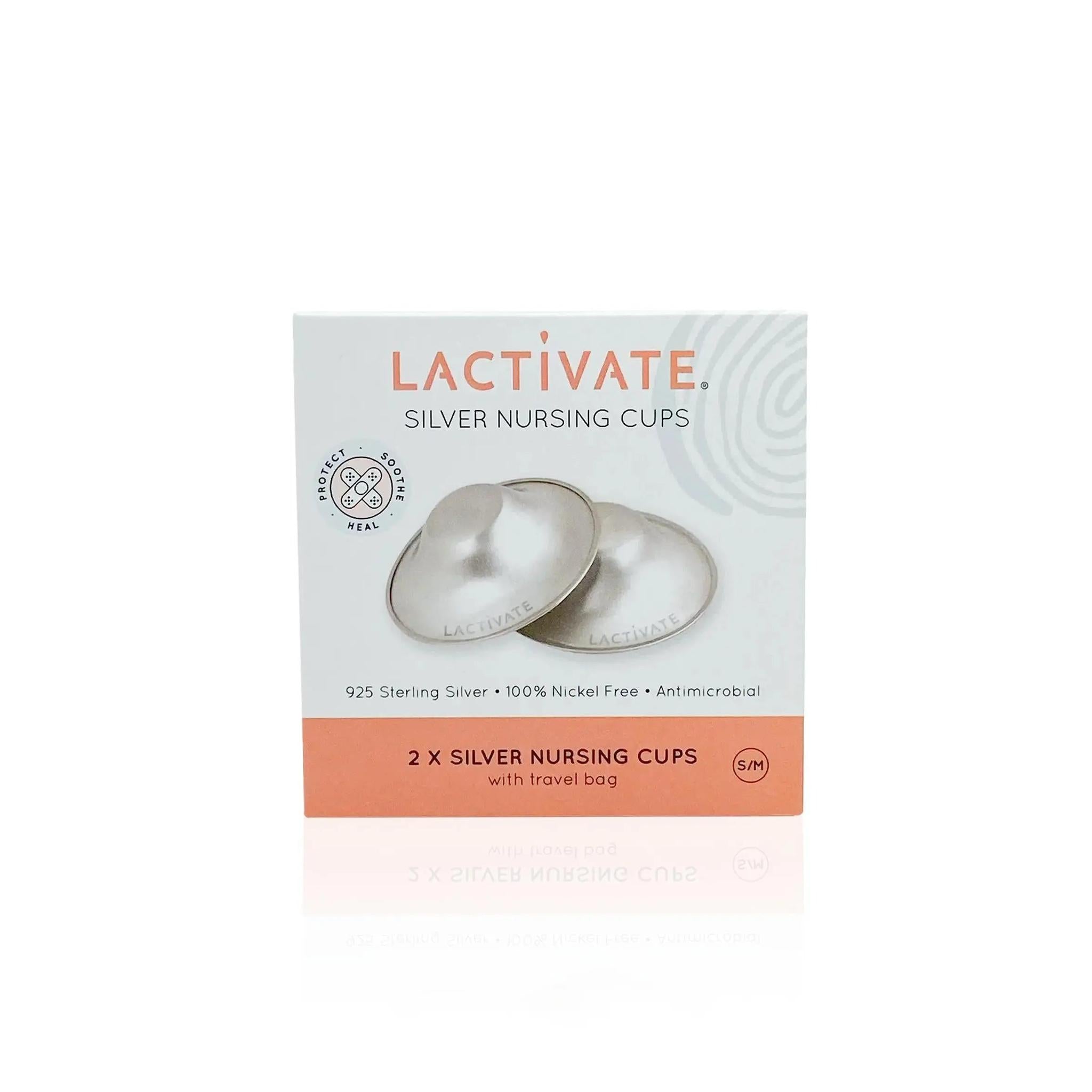 Lactivate Silver Nursing Cups