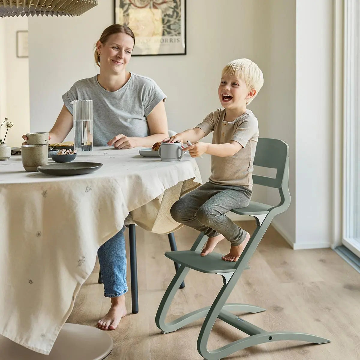 Leander Louie Highchair - Sage  