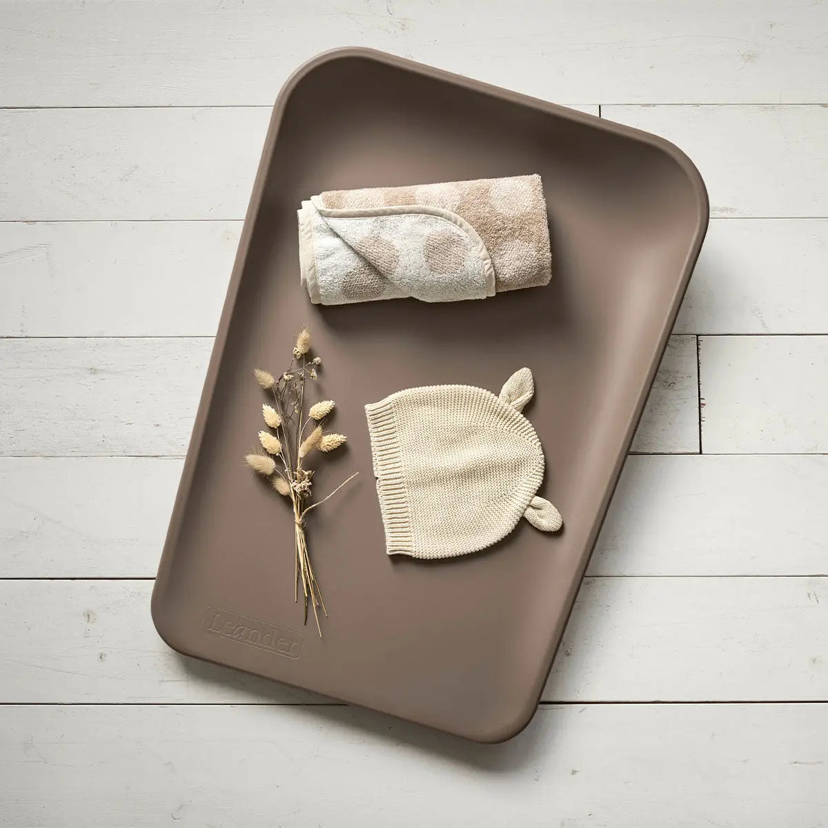 Leander Matty Change Mat Mocha Limited Edition