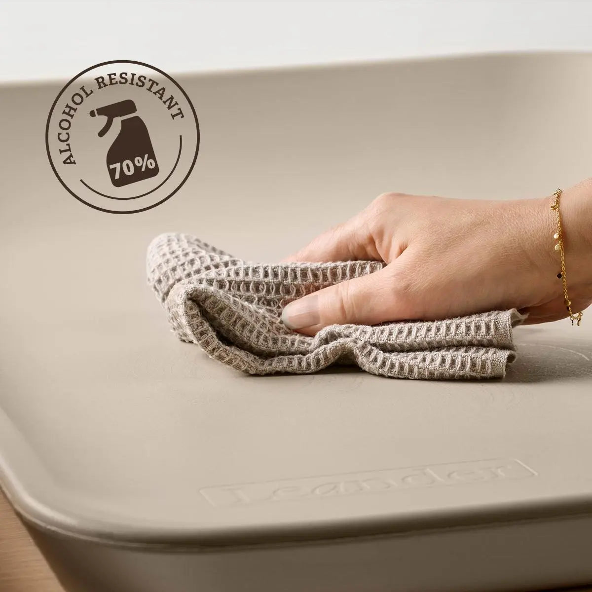 Leander Matty Change Mat - Pearl grey