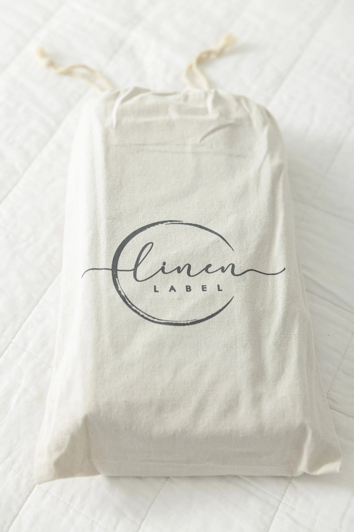 Linen Label Luxe Nappy Caddy - Nude  