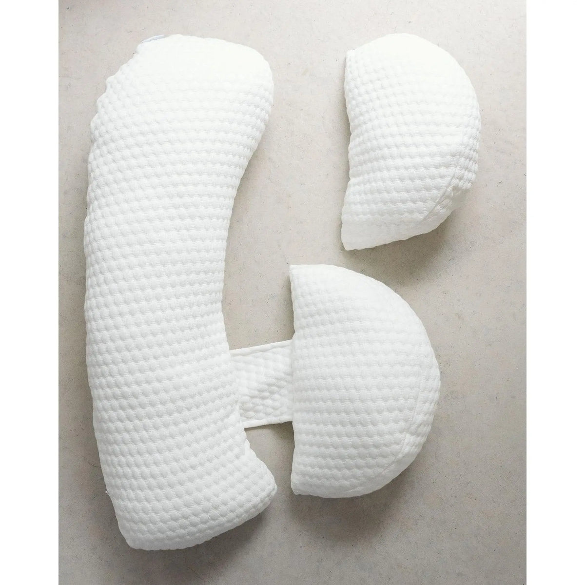 Linen Label large maternity pillow for pregnancy side sleeping