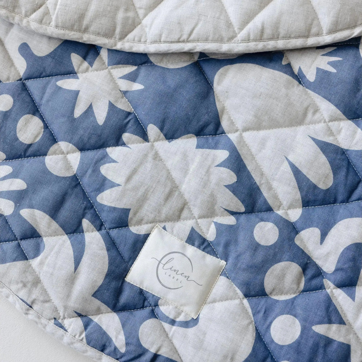 Linen Label Play Mat  
