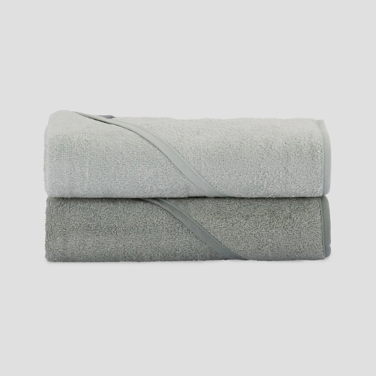 Little Bamboo Turtle Bay hooded towels folded
