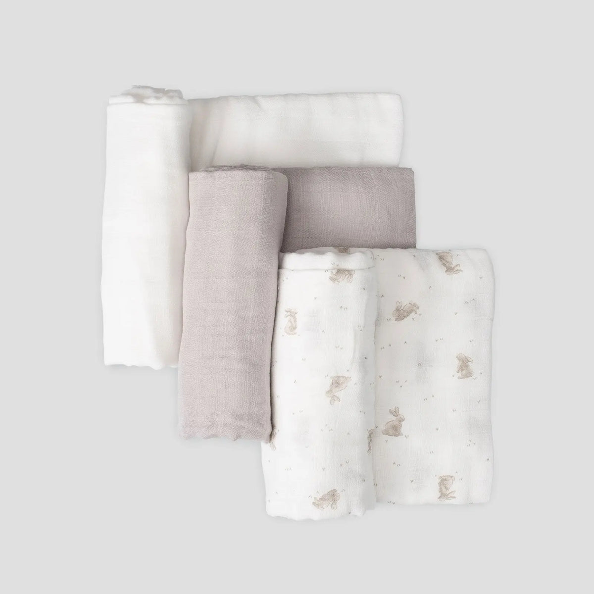 Little Bamboo muslin wrap used as a pram cover