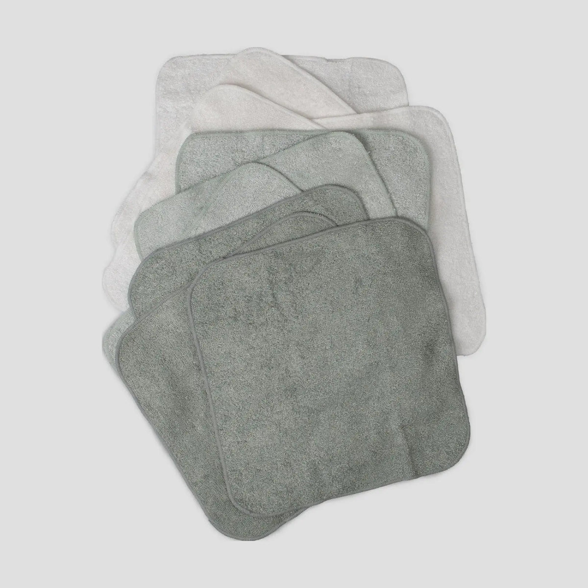 Little Bamboo Turtle Bay washers folded
