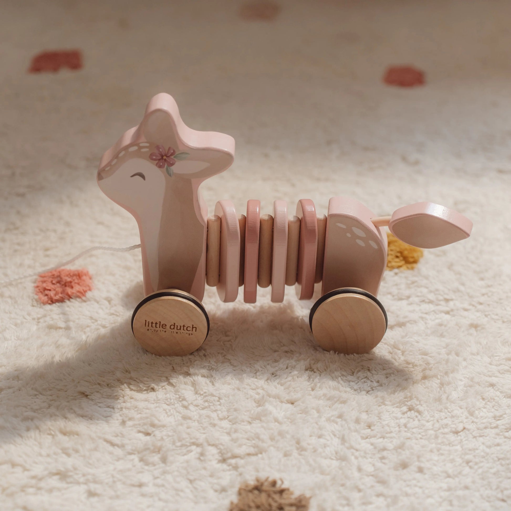 Little Dutch Fairy Garden Pull-Along Deer