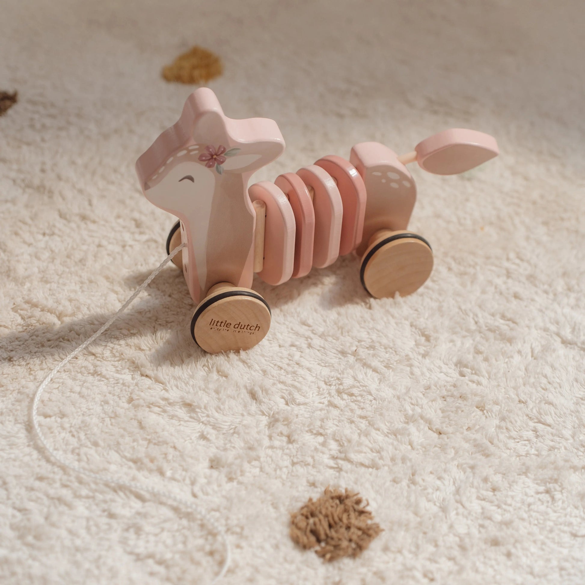 Little Dutch Fairy Garden Pull-Along Deer