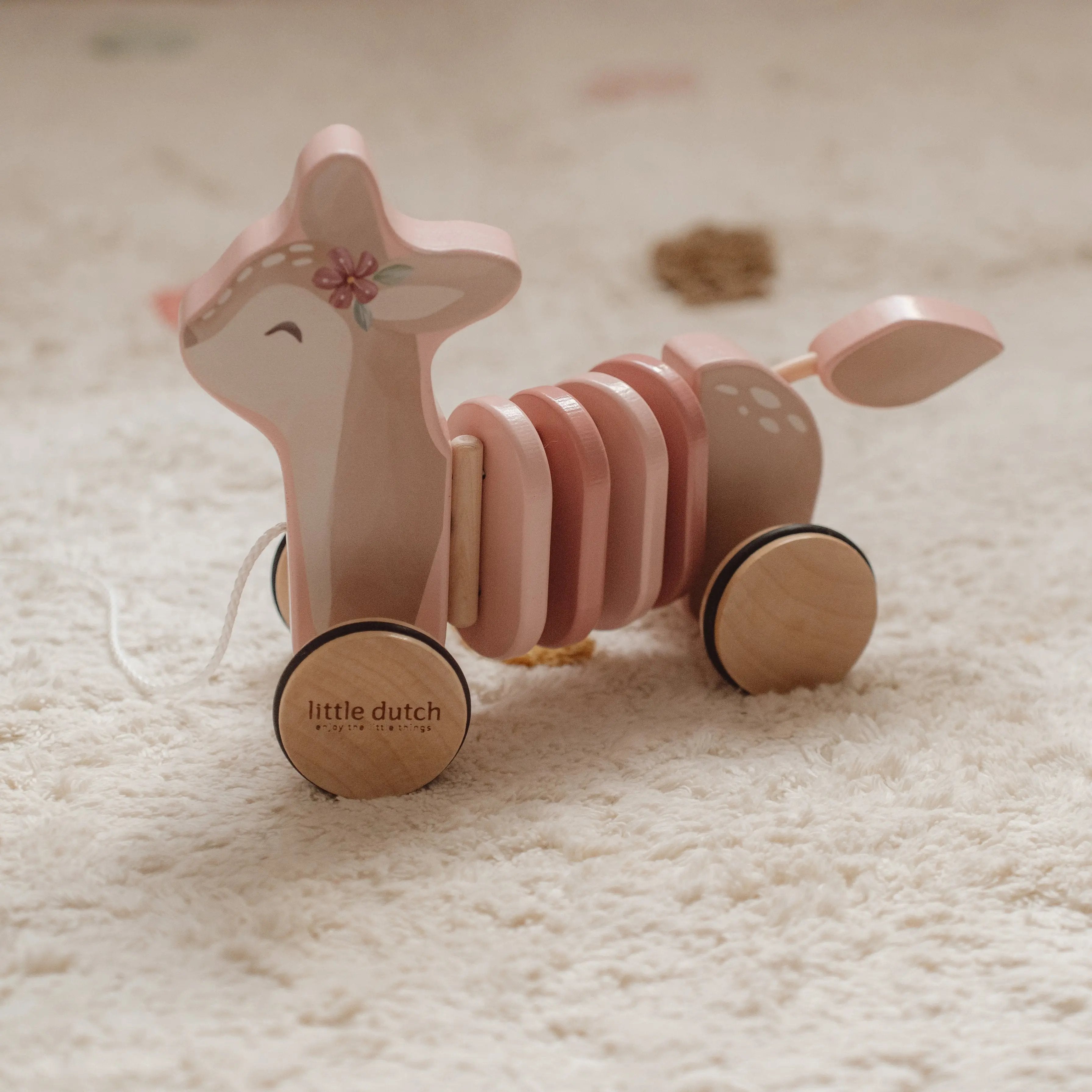 Little Dutch Fairy Garden Pull-Along Deer