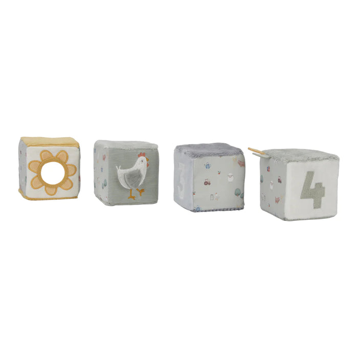 Little Dutch Little Farm 4 Soft Blocks