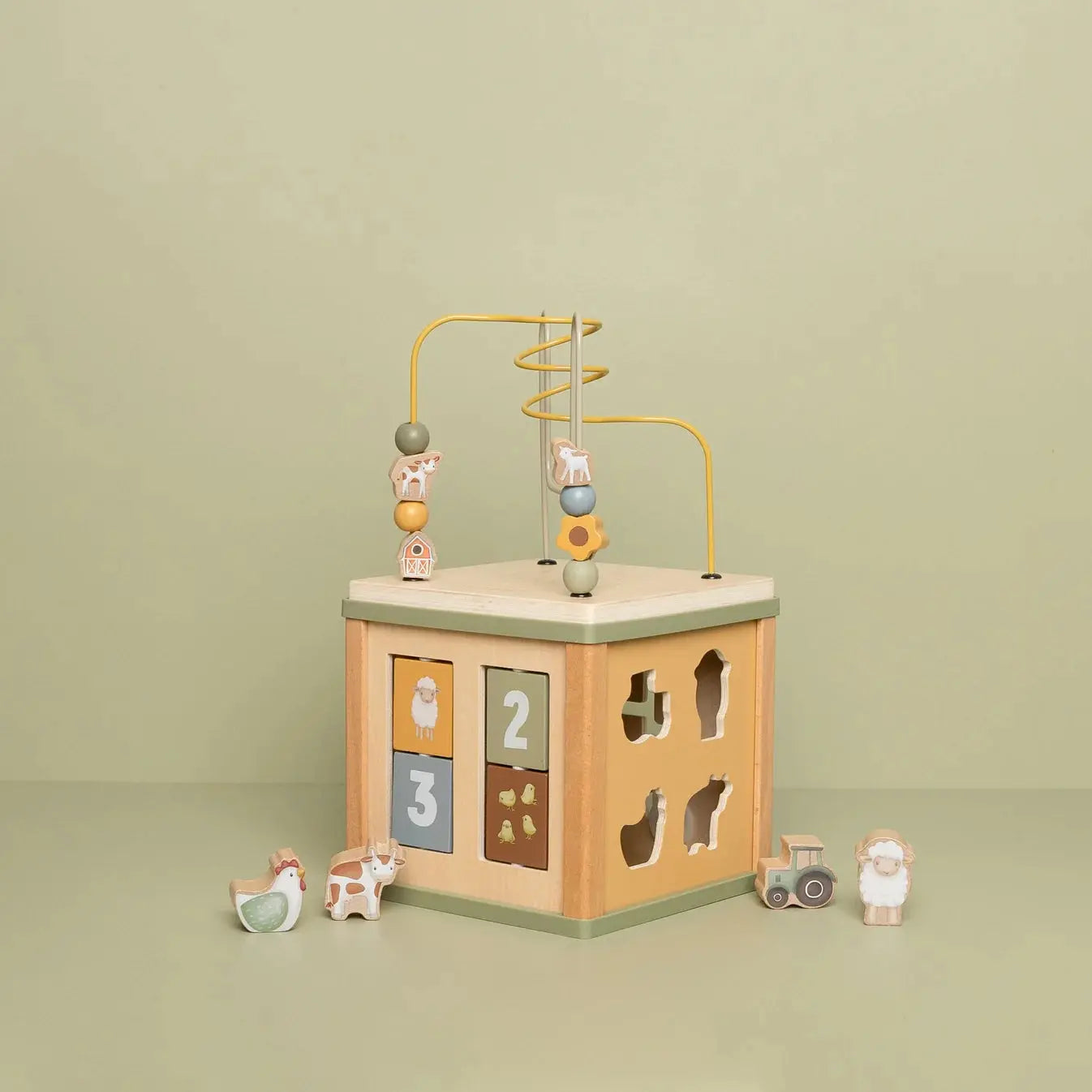 Little Dutch Little Farm Activity Cube