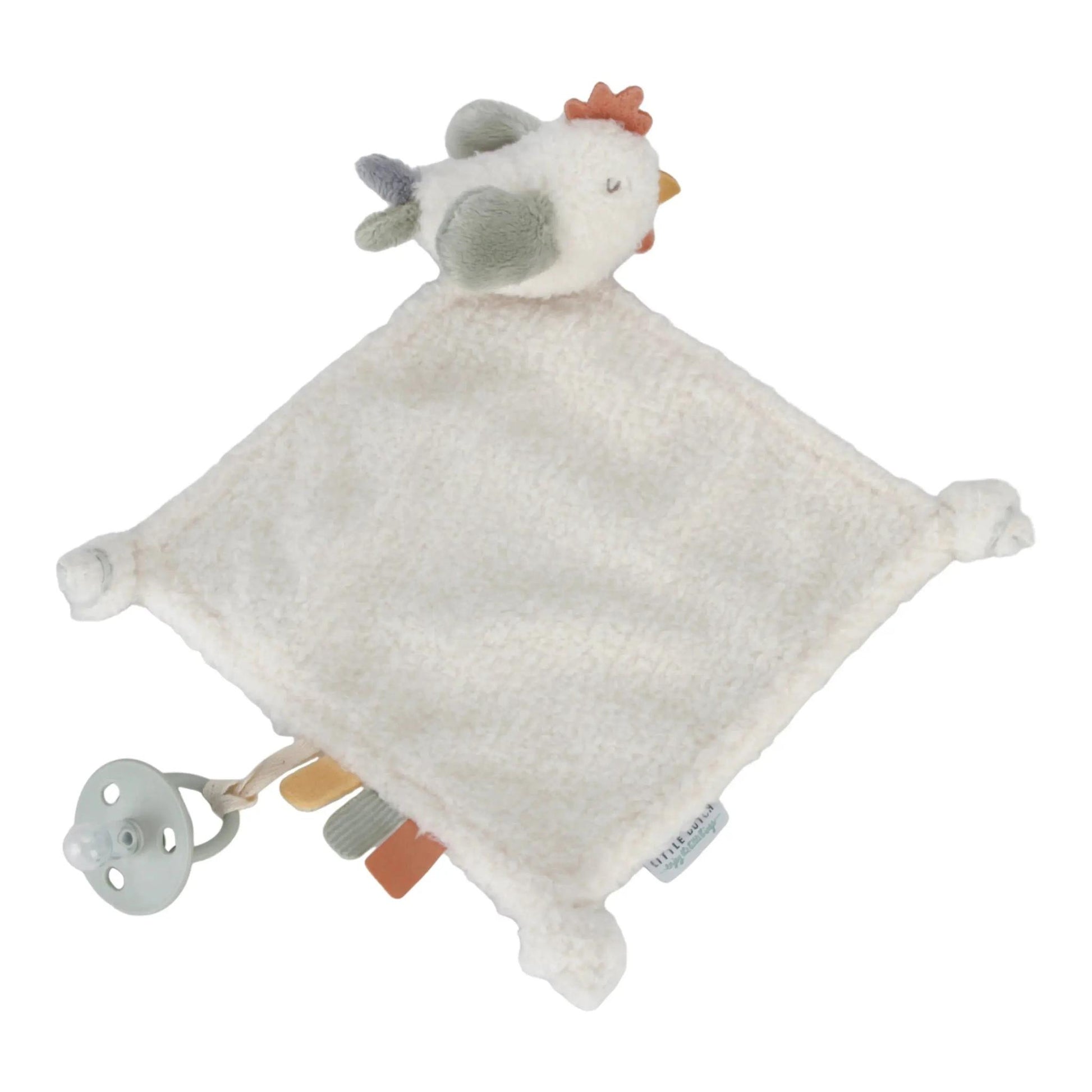 Little Dutch Little Farm Cuddle Cloth Chicken