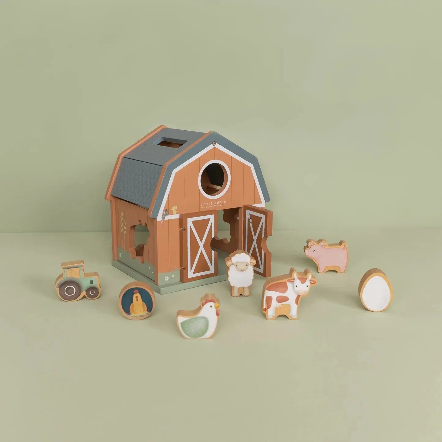 Little Dutch Little Farm Shape Sorter