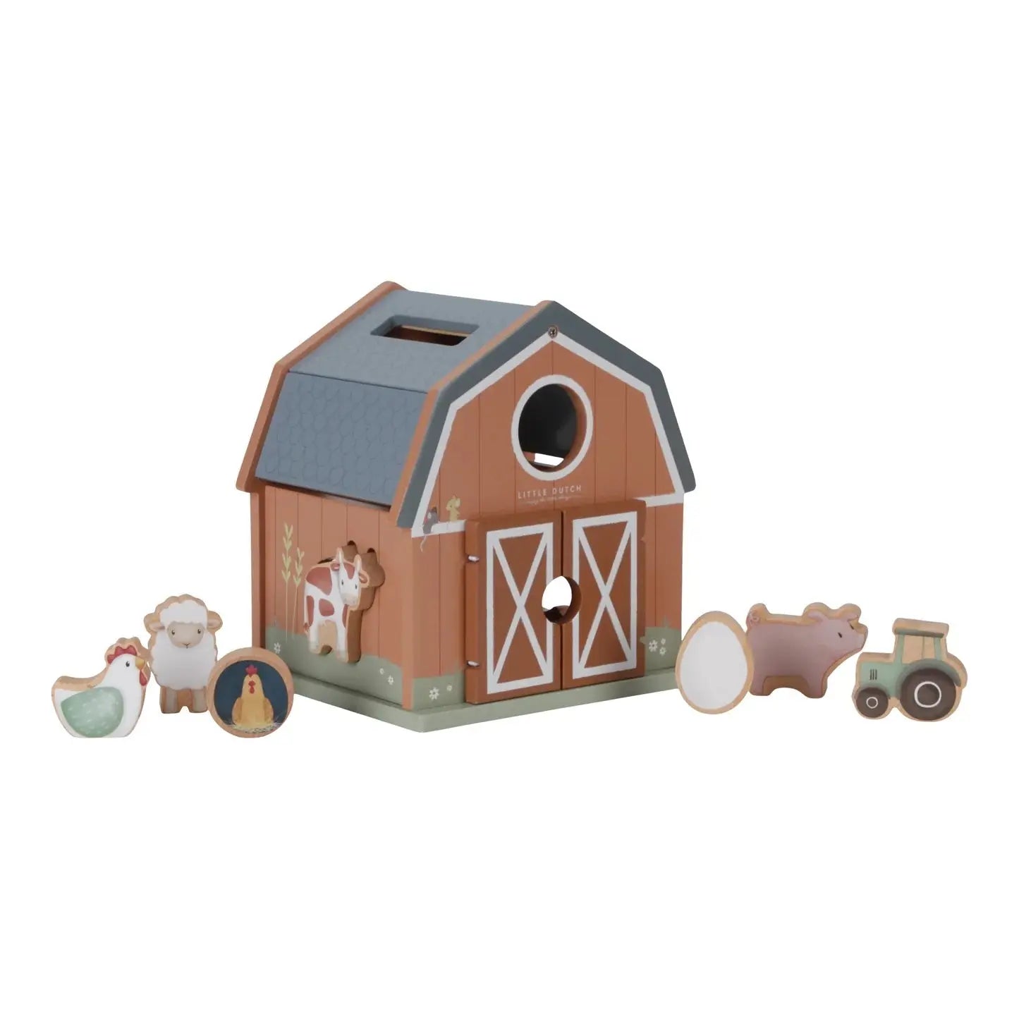 Little Dutch Little Farm Shape Sorter